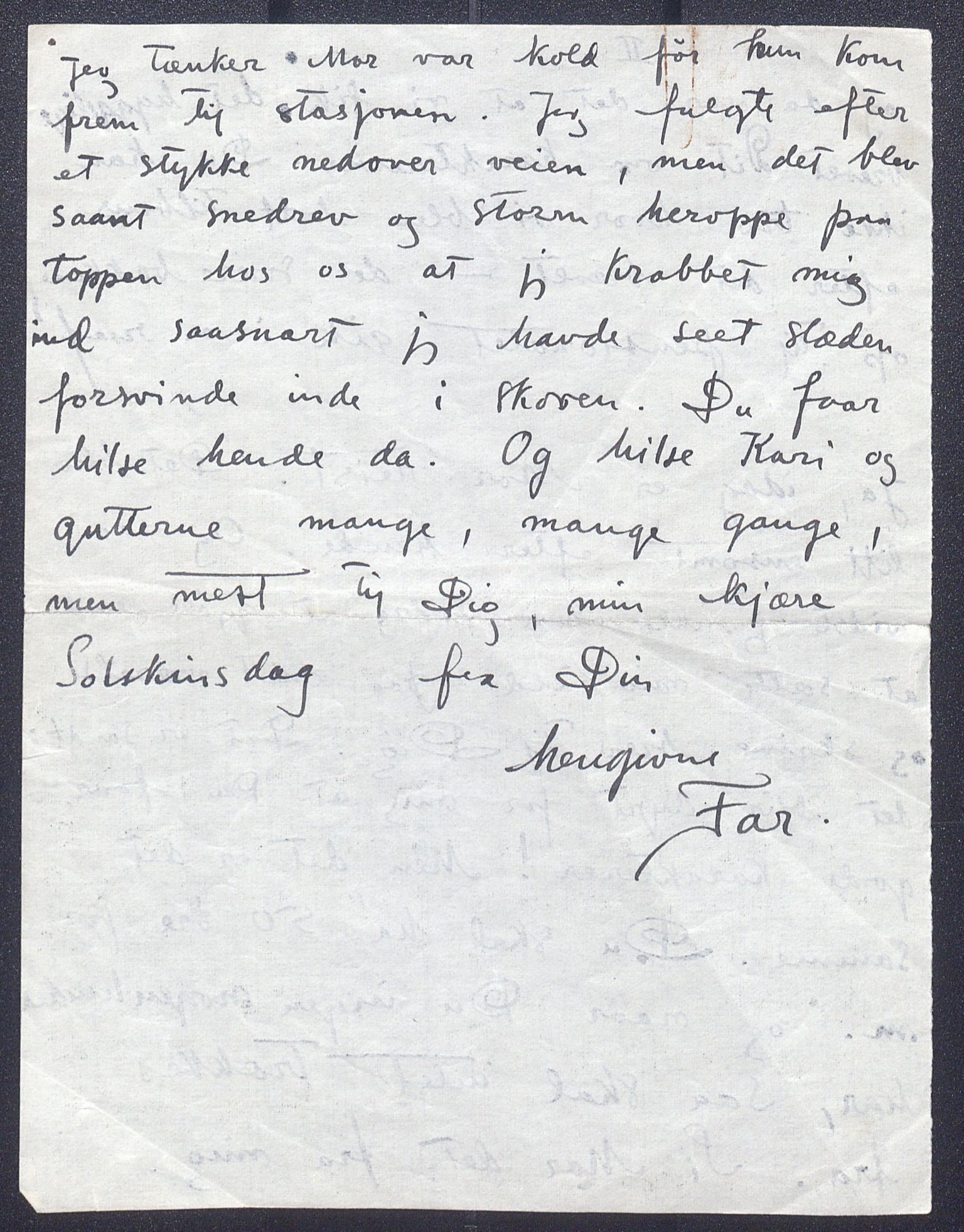 Harald Sohlberg, NMFK/NMFK-1057/D/L0001: Illustrerte brev fra Harald Sohlberg (1869-1935) til sønnen Dag Sohlberg, 1920-1928, s. 18