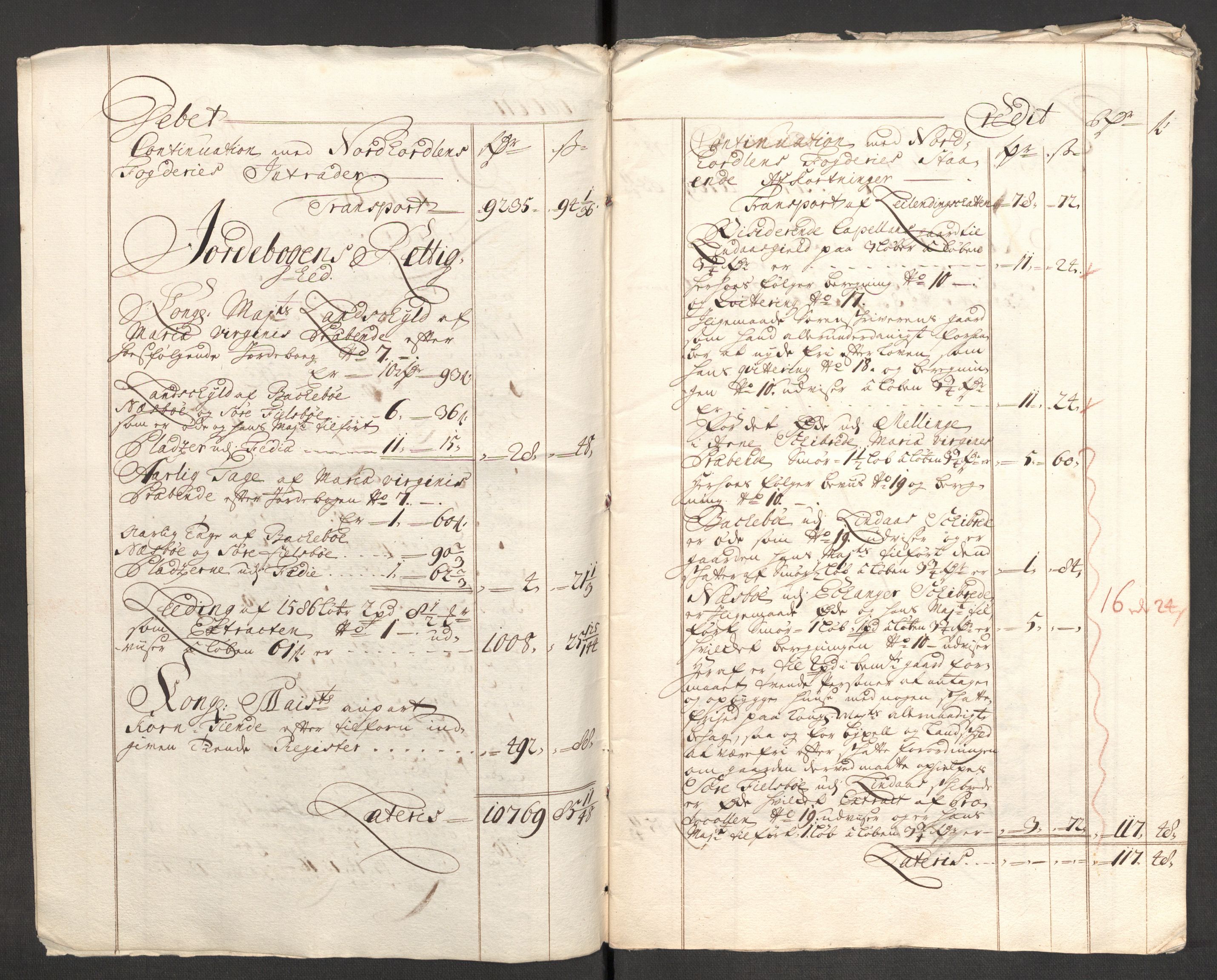 Rentekammeret inntil 1814, Reviderte regnskaper, Fogderegnskap, RA/EA-4092/R51/L3189: Fogderegnskap Nordhordland og Voss, 1708, s. 5