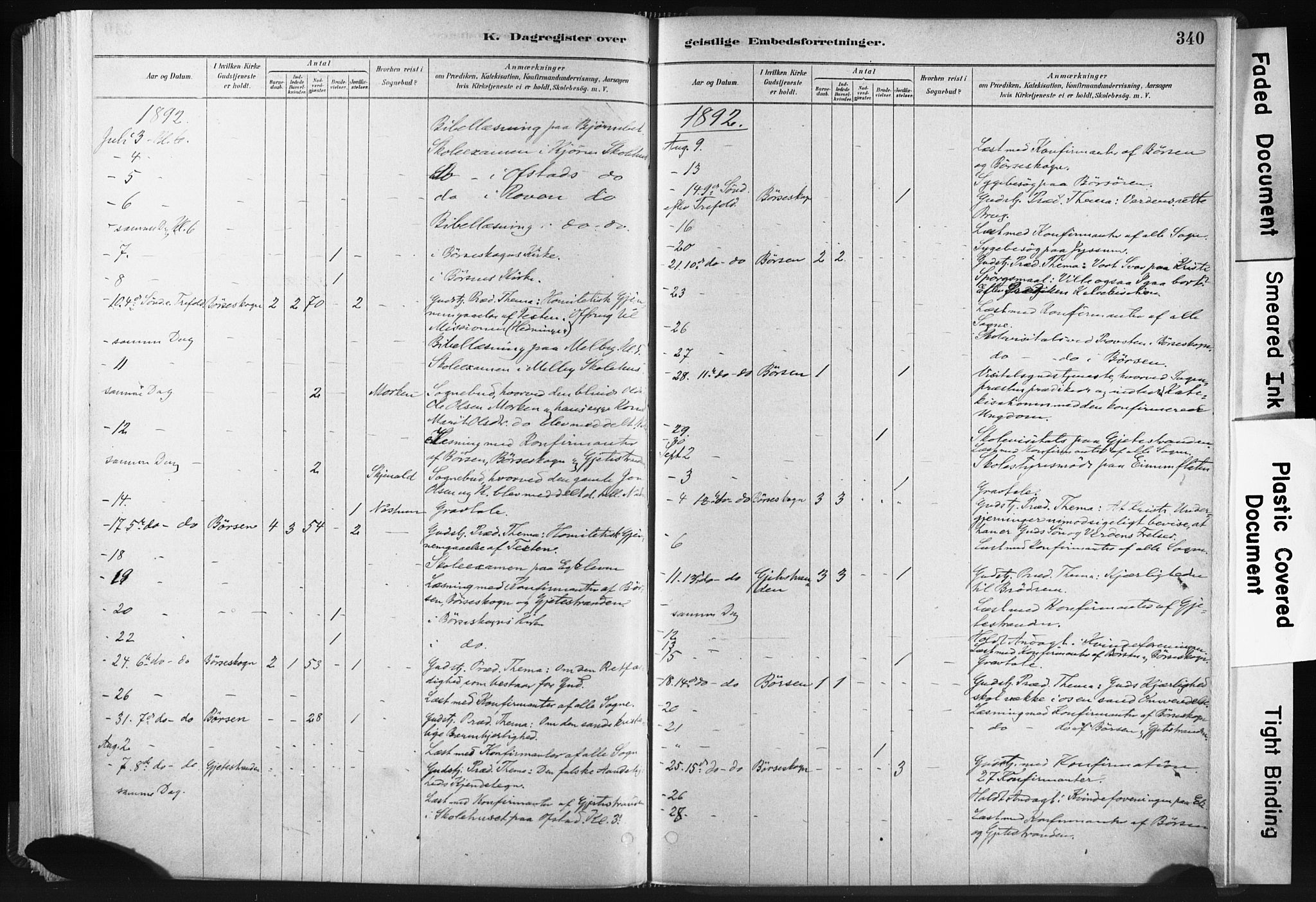 Ministerialprotokoller, klokkerbøker og fødselsregistre - Sør-Trøndelag, SAT/A-1456/665/L0773: Ministerialbok nr. 665A08, 1879-1905, s. 340