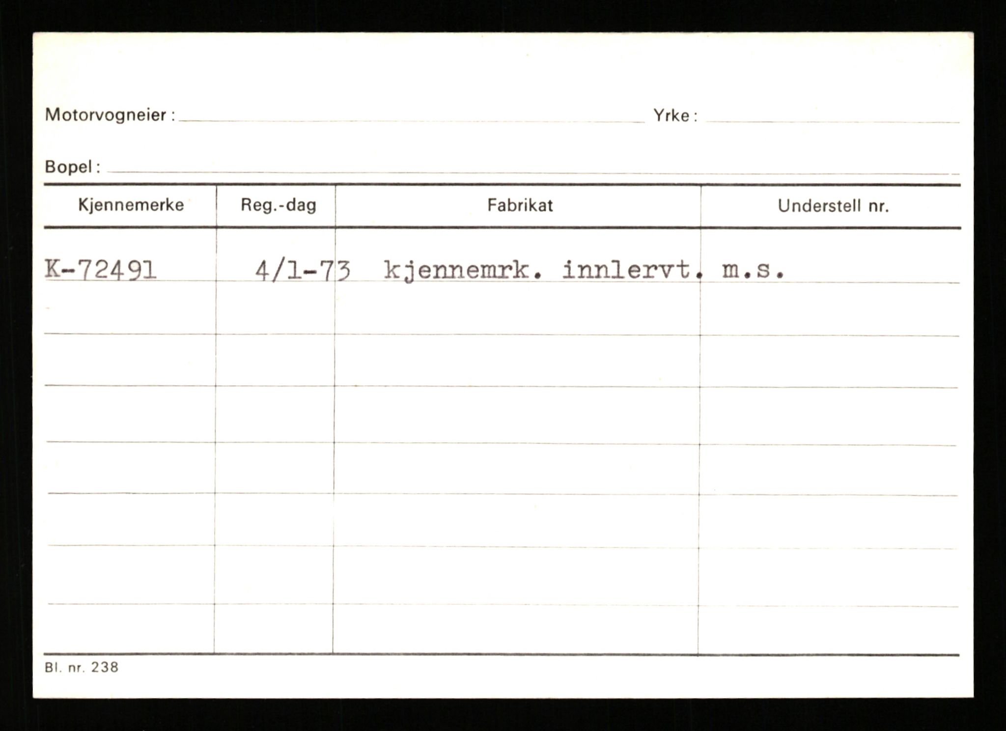 Stavanger trafikkstasjon, SAST/A-101942/0/G/L0008: Registreringsnummer: 67519 - 84533, 1930-1971, s. 775