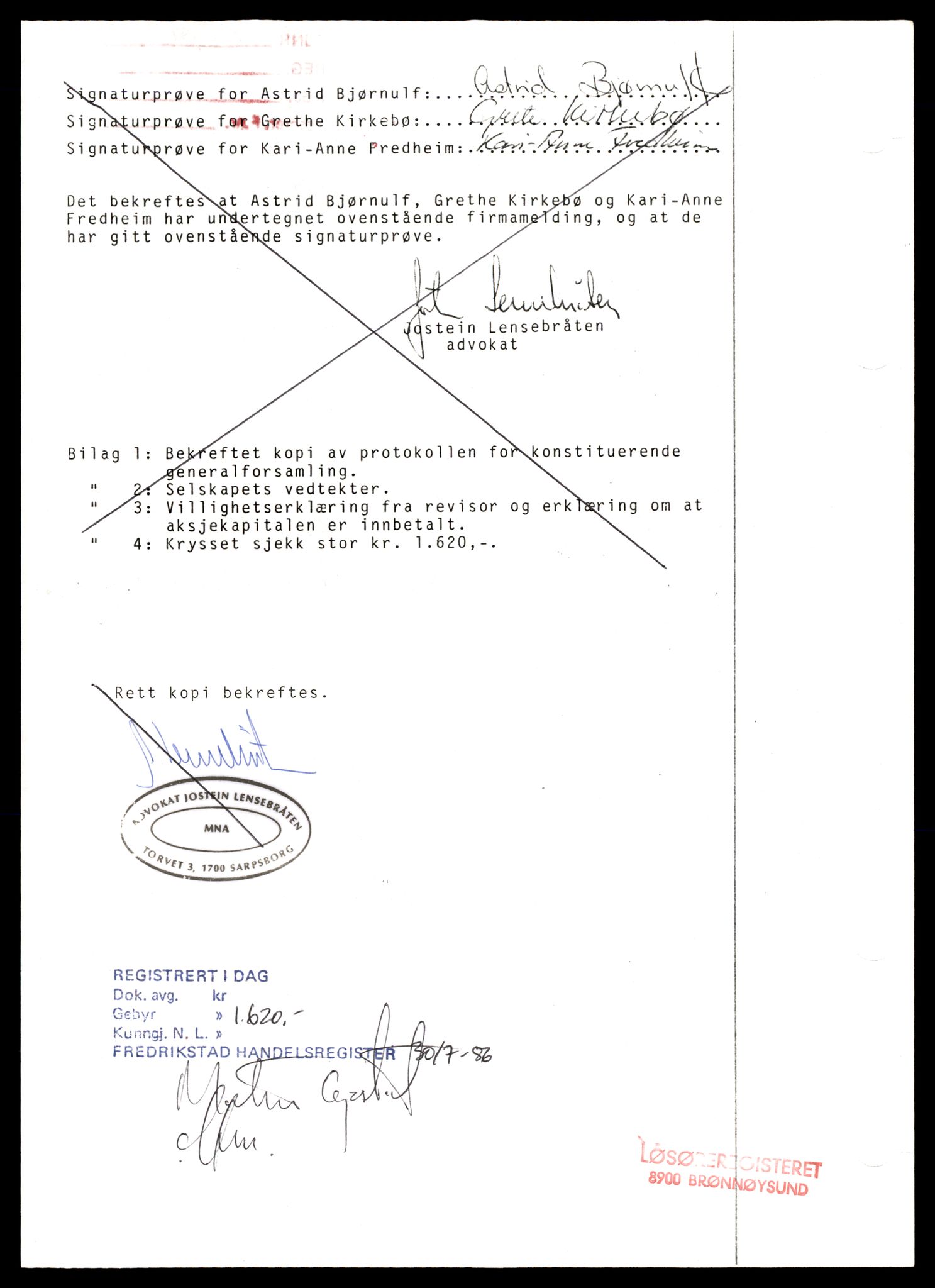 Fredrikstad tingrett, AV/SAT-A-10473/K/Kb/Kbb/L0009: Enkeltmannsforetak, aksjeselskap og andelslag, Ce-Dan, 1944-1990, s. 2