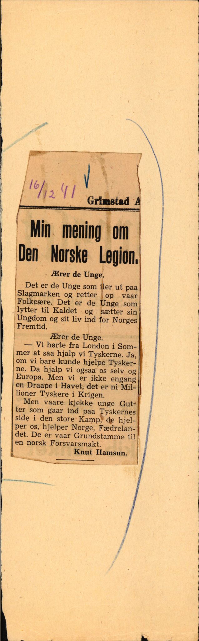 Landssvikarkivet, Arendal politikammer, AV/RA-S-3138-25/D/Dc, 1945-1951, s. 46
