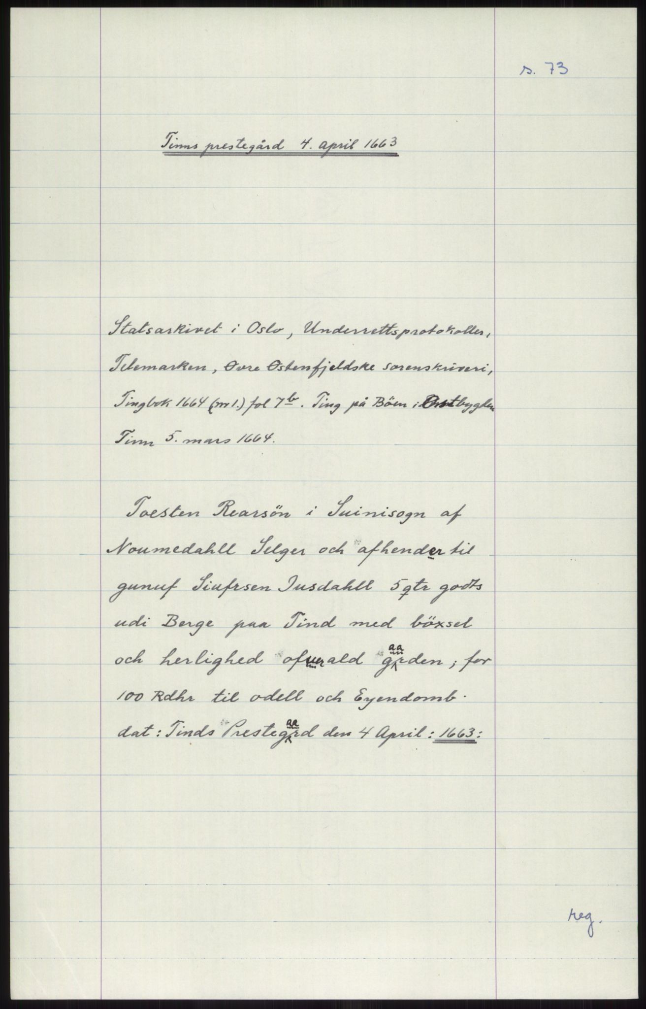 Samlinger til kildeutgivelse, Diplomavskriftsamlingen, AV/RA-EA-4053/H/Ha, s. 3617