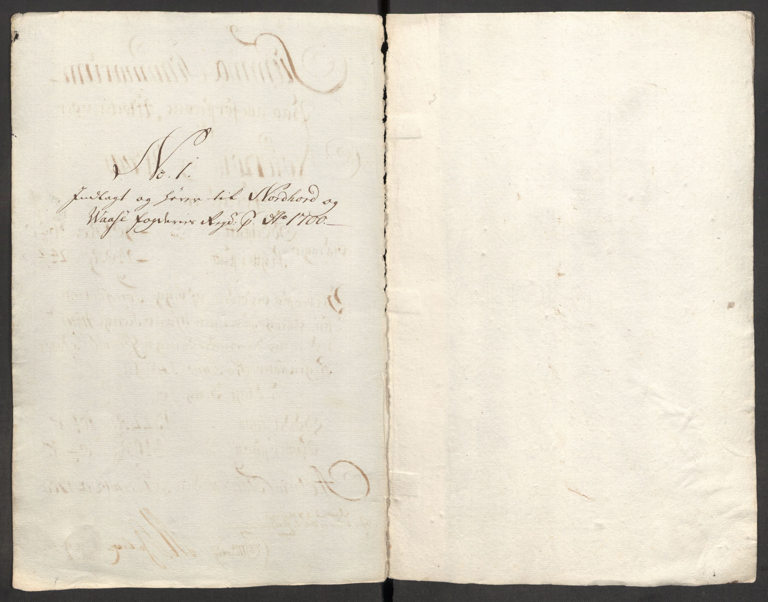 Rentekammeret inntil 1814, Reviderte regnskaper, Fogderegnskap, RA/EA-4092/R51/L3185: Fogderegnskap Nordhordland og Voss, 1700-1701, s. 130