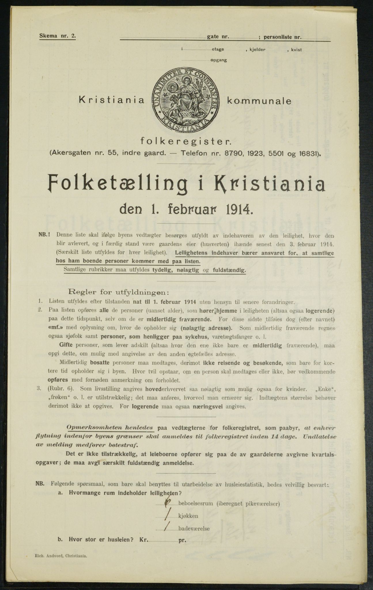 OBA, Kommunal folketelling 1.2.1914 for Kristiania, 1914, s. 34280