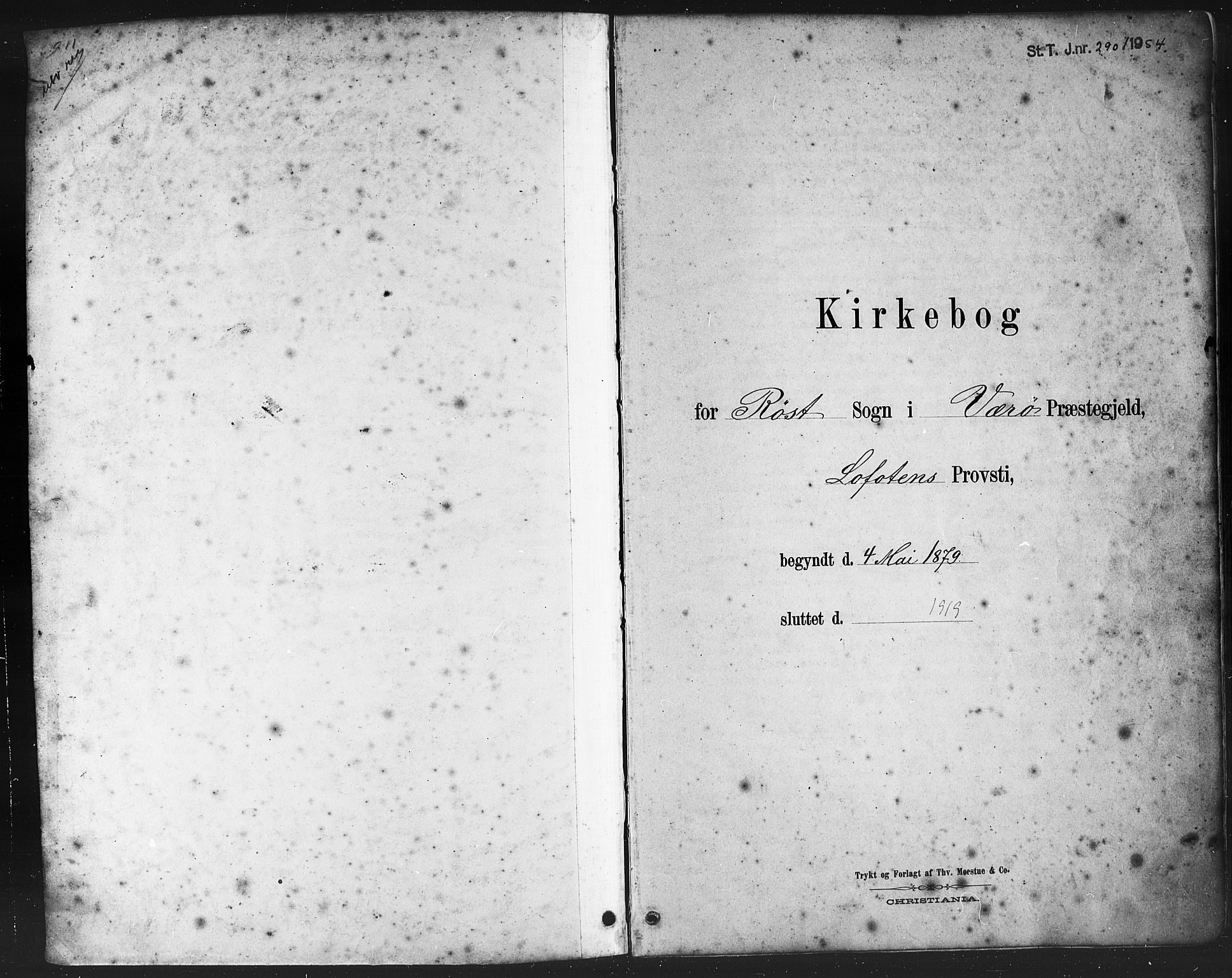 Ministerialprotokoller, klokkerbøker og fødselsregistre - Nordland, AV/SAT-A-1459/808/L0131: Klokkerbok nr. 808C02, 1879-1919