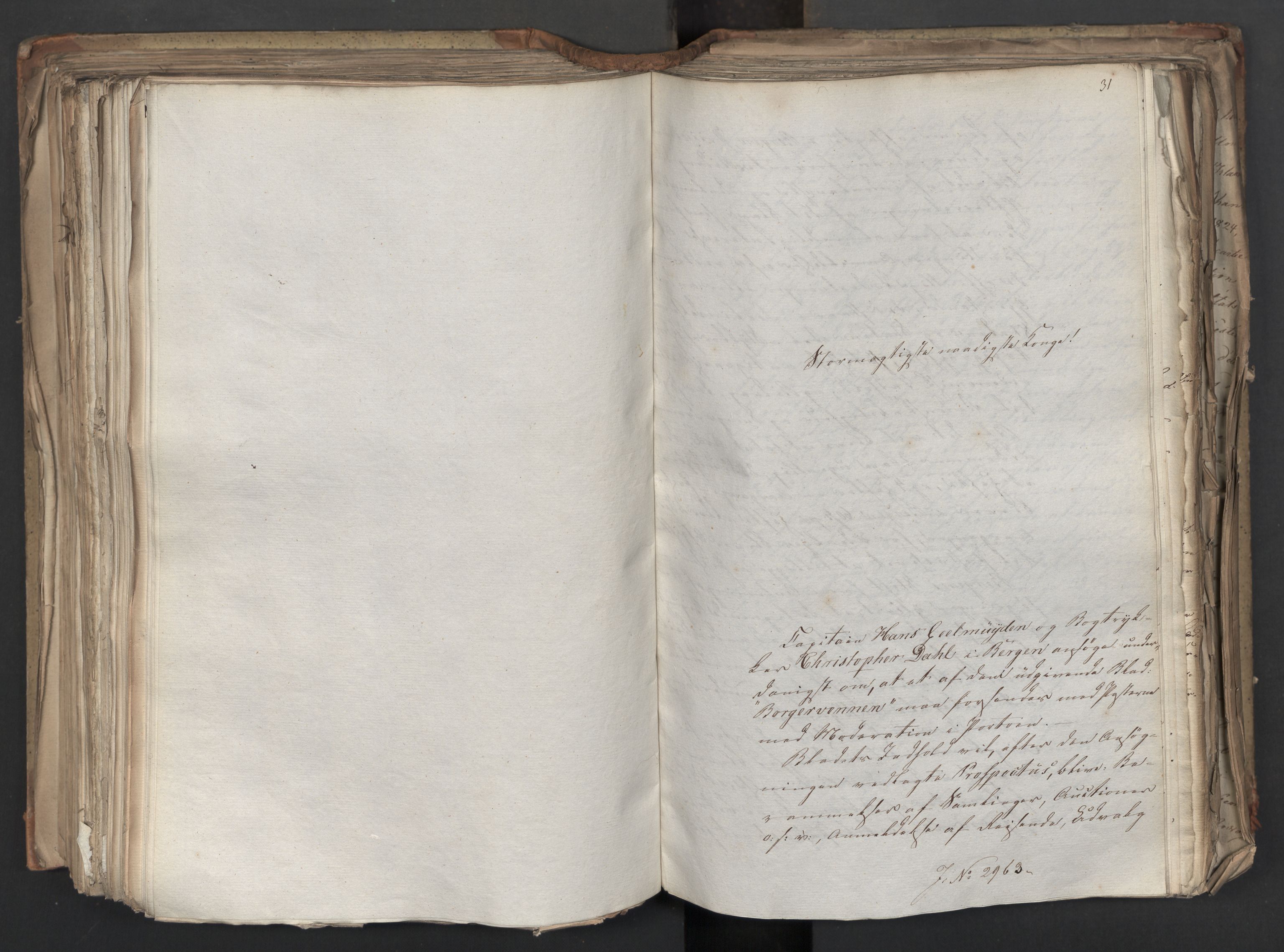 Statsrådsavdelingen i Stockholm, AV/RA-S-1003/D/Da/L0044: Regjeringsinnstillinger nr. 2846-3066, 1825, s. 331