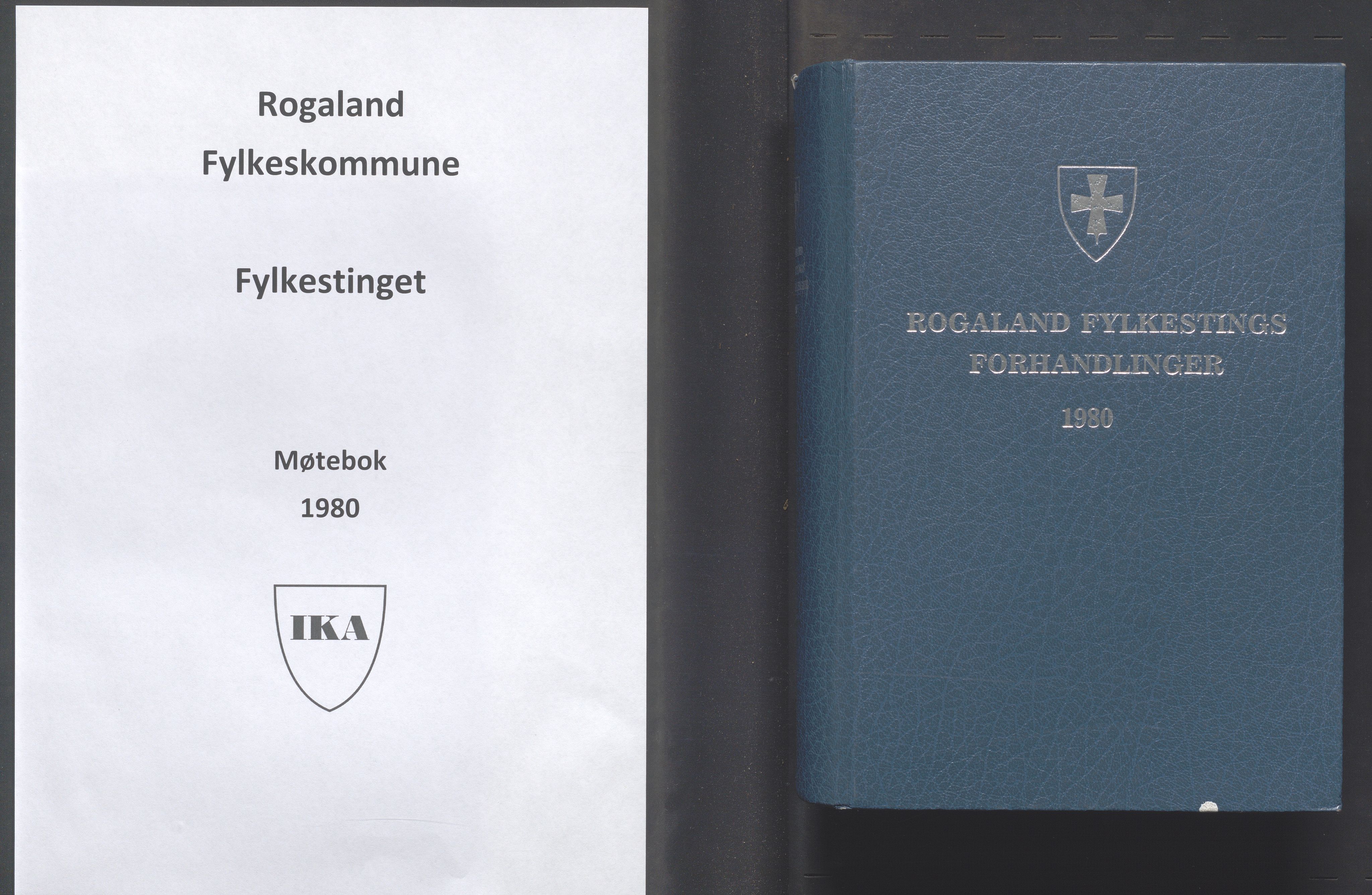 Rogaland fylkeskommune - Fylkesrådmannen , IKAR/A-900/A/Aa/Aaa/L0100: Møtebok , 1980