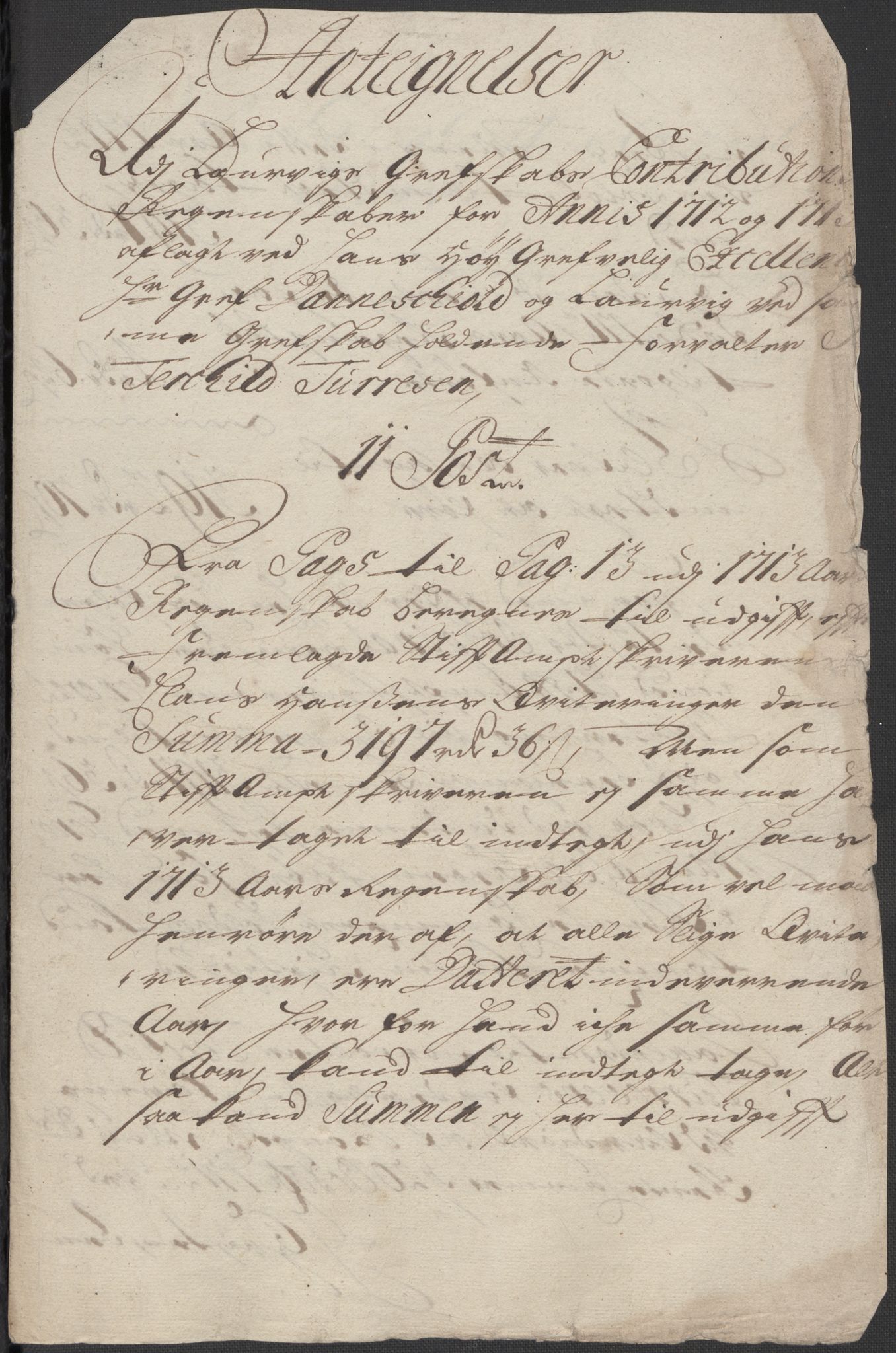 Rentekammeret inntil 1814, Reviderte regnskaper, Fogderegnskap, RA/EA-4092/R33/L1986: Fogderegnskap Larvik grevskap, 1714-1715, s. 16