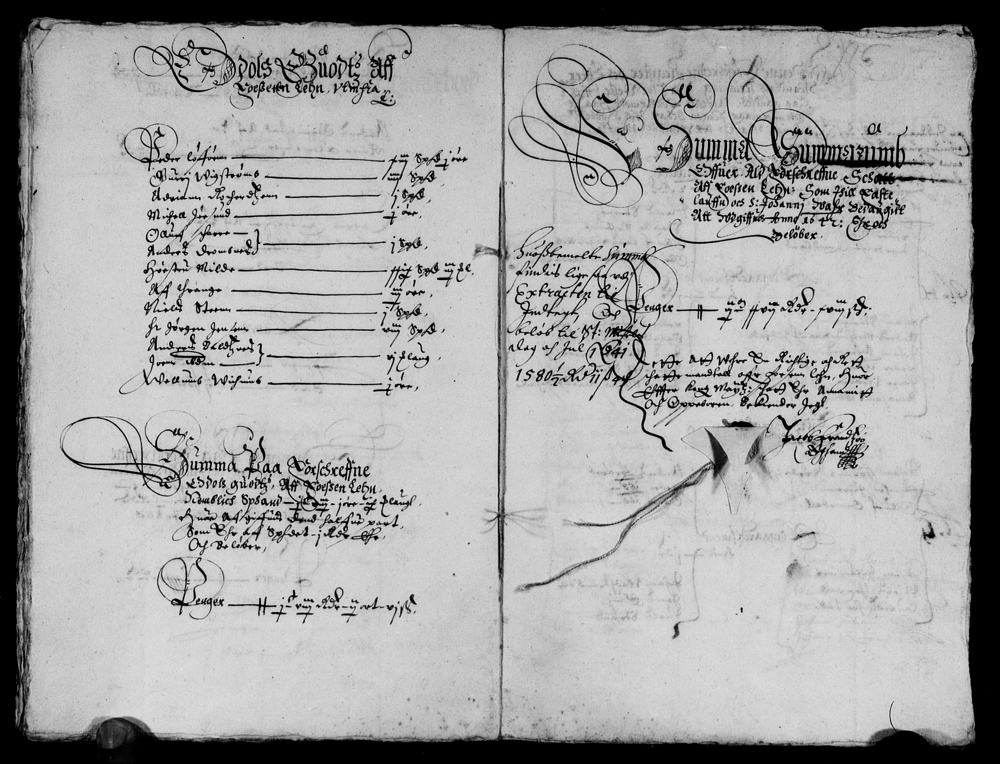 Rentekammeret inntil 1814, Reviderte regnskaper, Lensregnskaper, AV/RA-EA-5023/R/Rb/Rbw/L0071: Trondheim len, 1640-1642