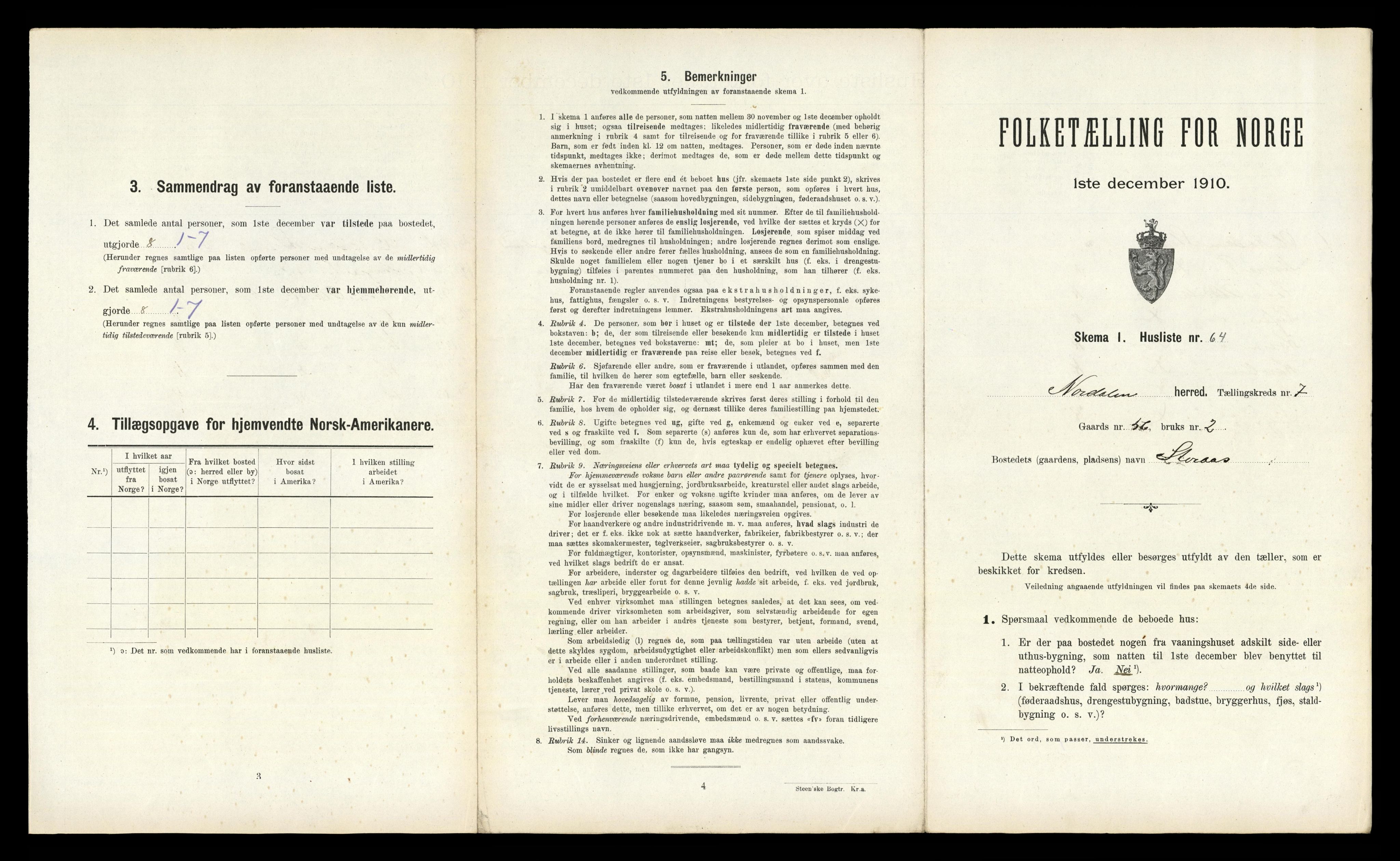 RA, Folketelling 1910 for 1524 Norddal herred, 1910, s. 683