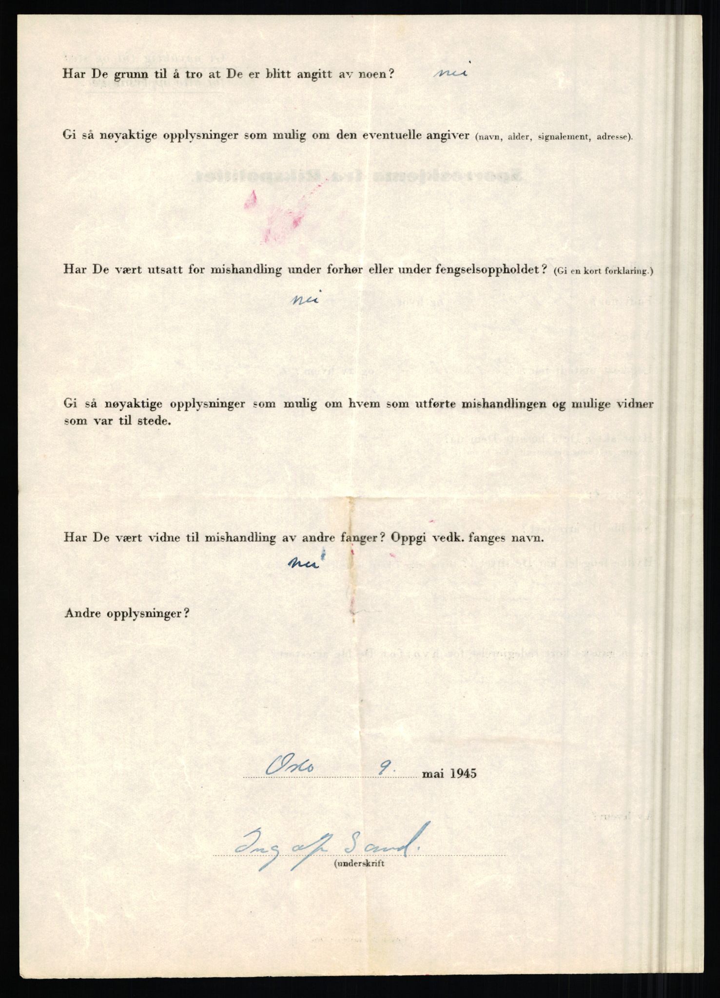 Rikspolitisjefen, AV/RA-S-1560/L/L0014: Pettersen, Aksel - Savosnick, Ernst, 1940-1945, s. 1171