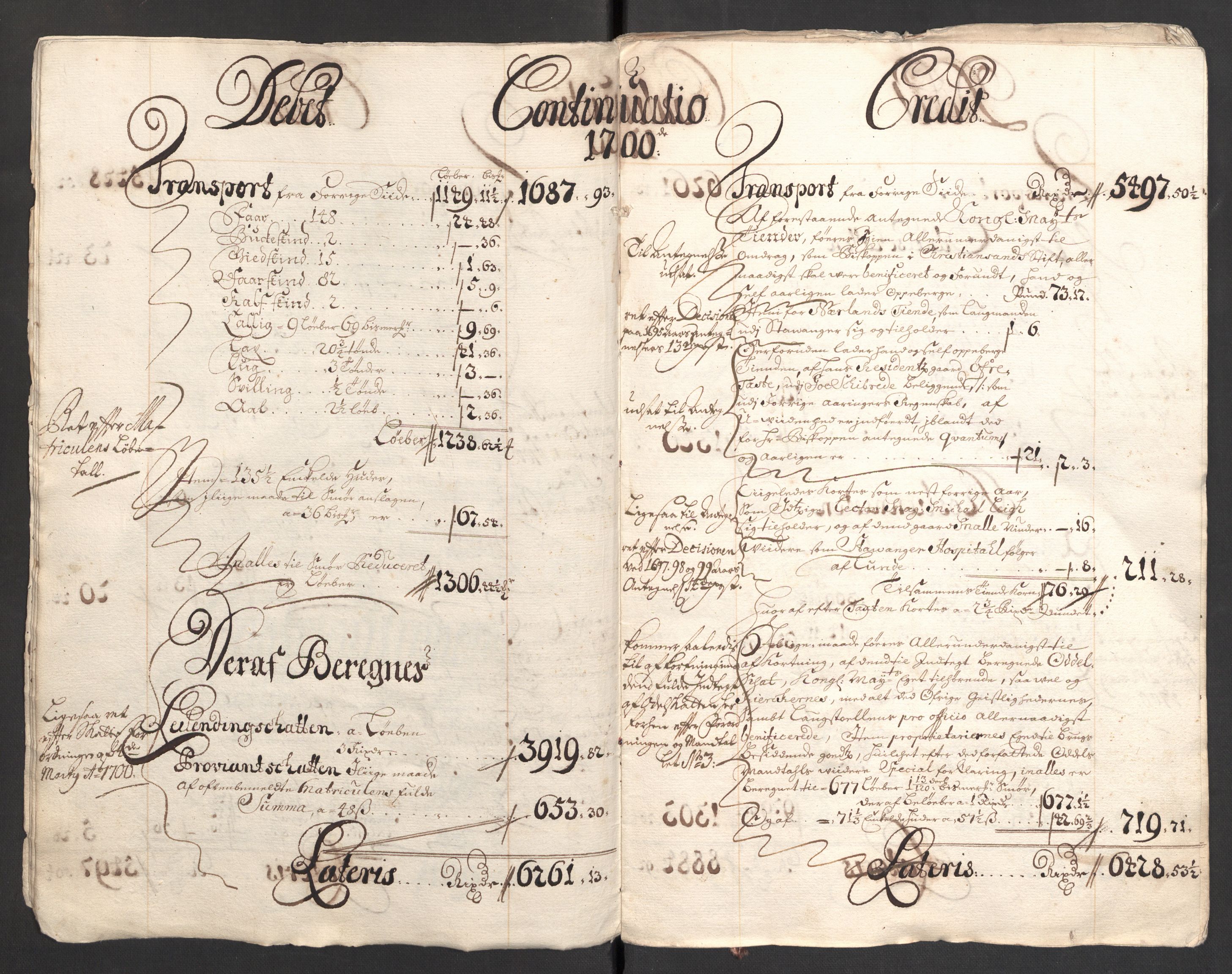 Rentekammeret inntil 1814, Reviderte regnskaper, Fogderegnskap, AV/RA-EA-4092/R46/L2731: Fogderegnskap Jæren og Dalane, 1700-1702, s. 7