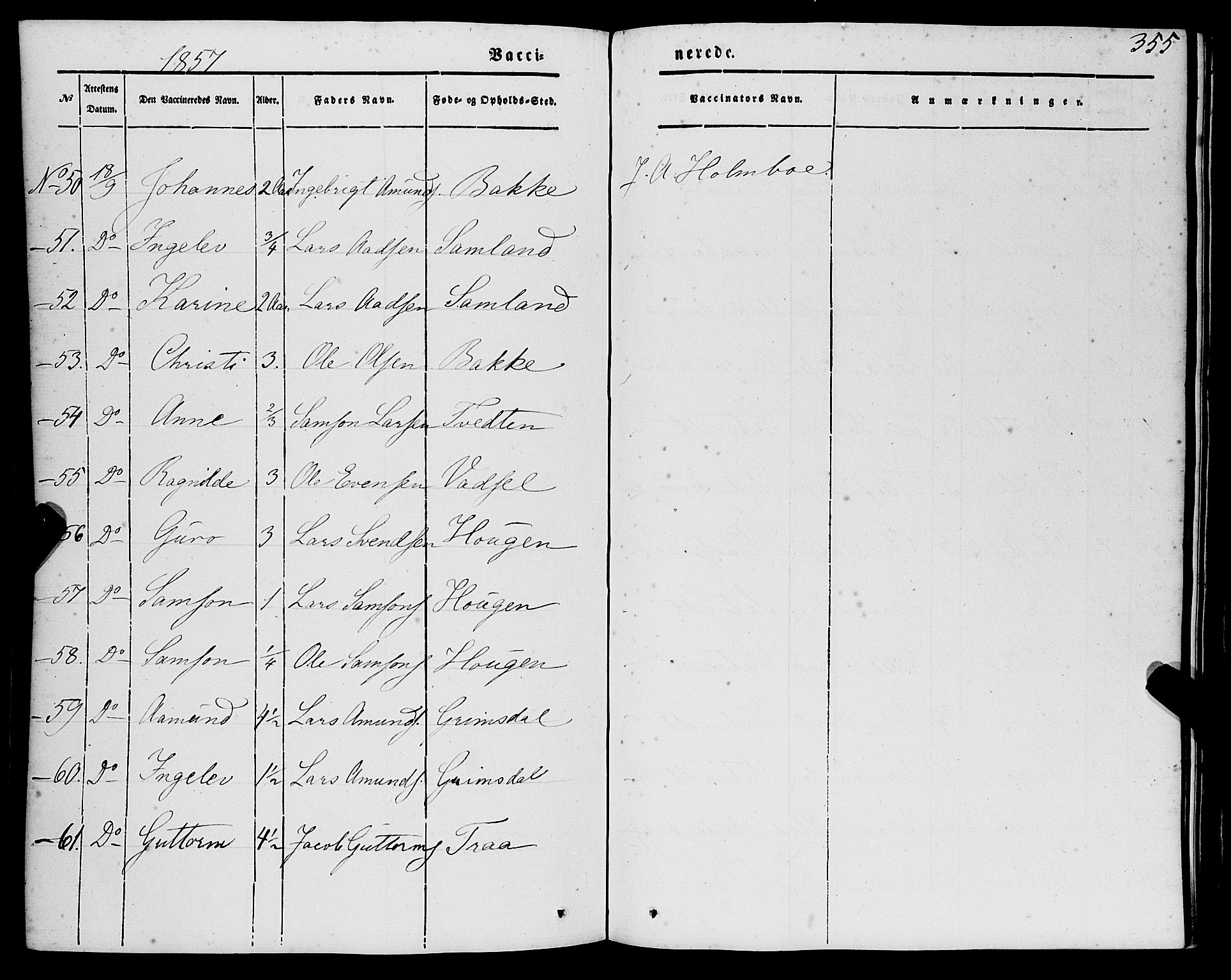 Strandebarm sokneprestembete, AV/SAB-A-78401/H/Haa: Ministerialbok nr. A 7, 1844-1872, s. 355
