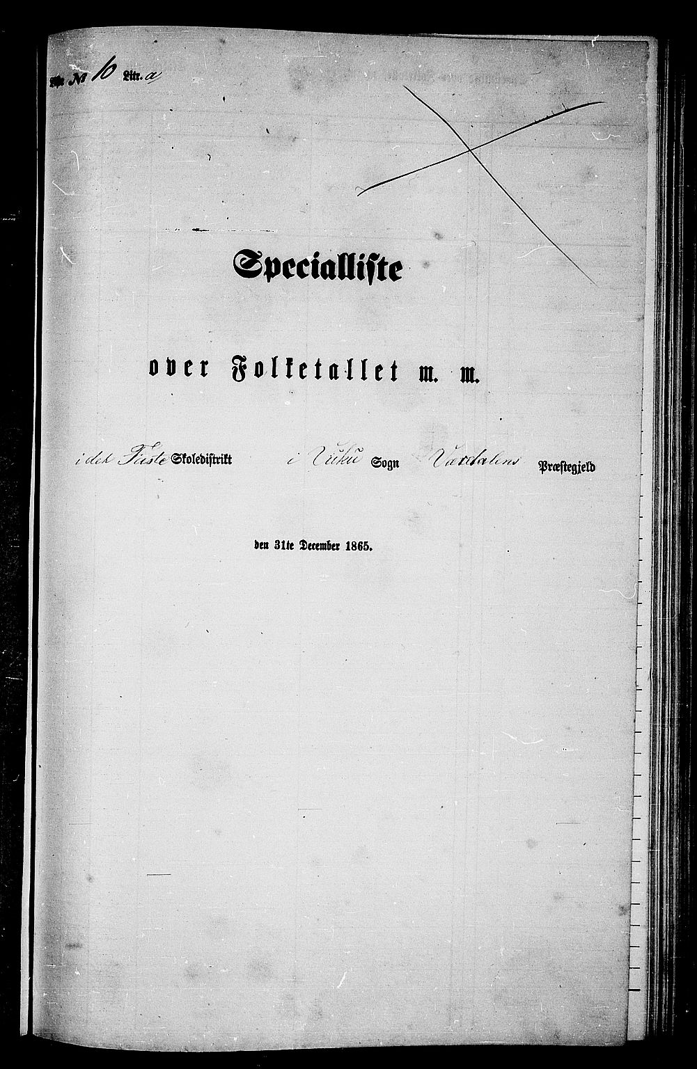 RA, Folketelling 1865 for 1721P Verdal prestegjeld, 1865, s. 194