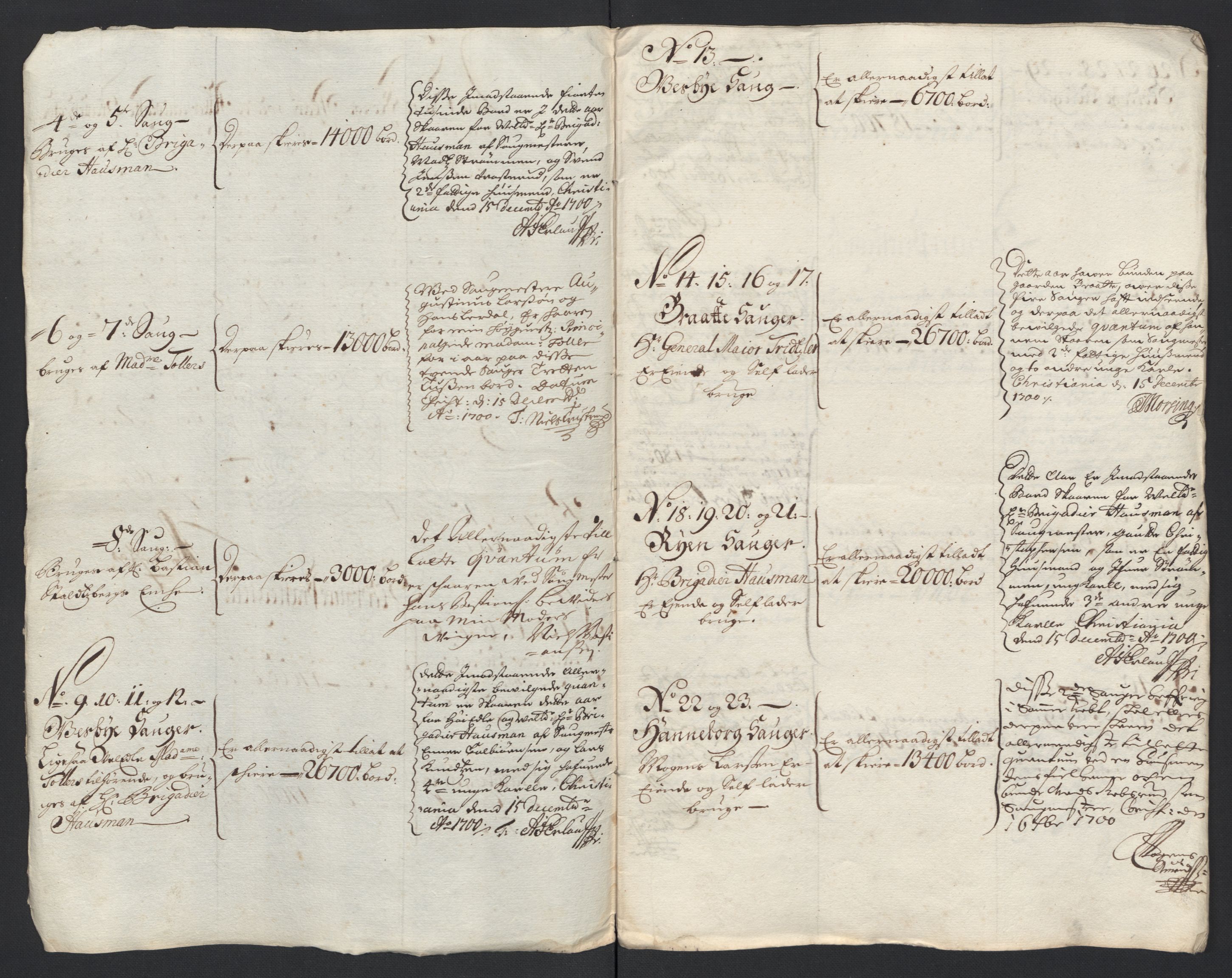 Rentekammeret inntil 1814, Reviderte regnskaper, Fogderegnskap, AV/RA-EA-4092/R11/L0587: Fogderegnskap Nedre Romerike, 1703, s. 23