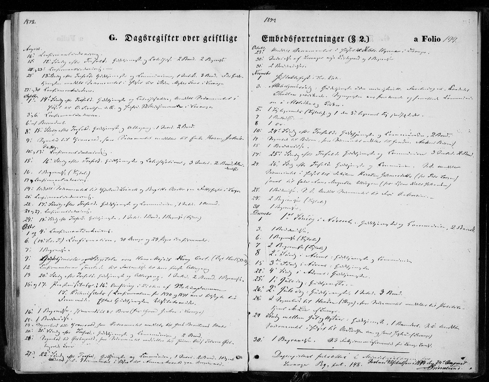 Ministerialprotokoller, klokkerbøker og fødselsregistre - Nord-Trøndelag, AV/SAT-A-1458/721/L0206: Ministerialbok nr. 721A01, 1864-1874, s. 199