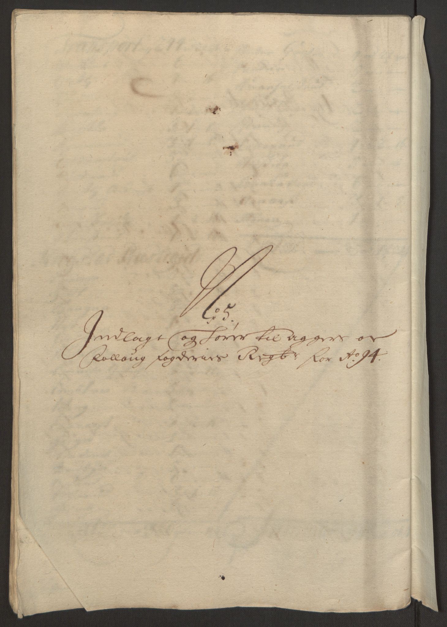 Rentekammeret inntil 1814, Reviderte regnskaper, Fogderegnskap, AV/RA-EA-4092/R10/L0438: Fogderegnskap Aker og Follo, 1694, s. 256