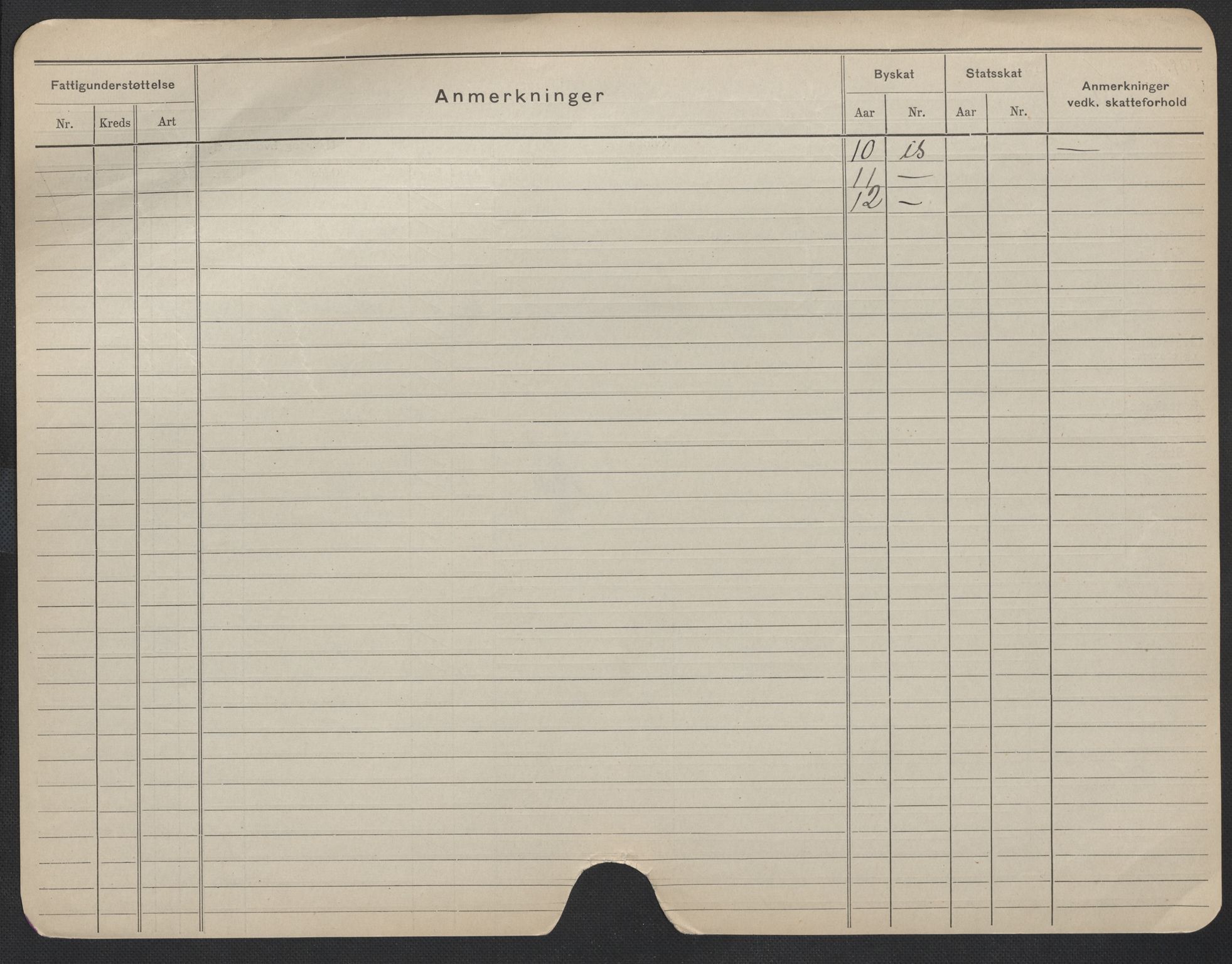 Oslo folkeregister, Registerkort, SAO/A-11715/F/Fa/Fac/L0009: Menn, 1906-1914, s. 278b