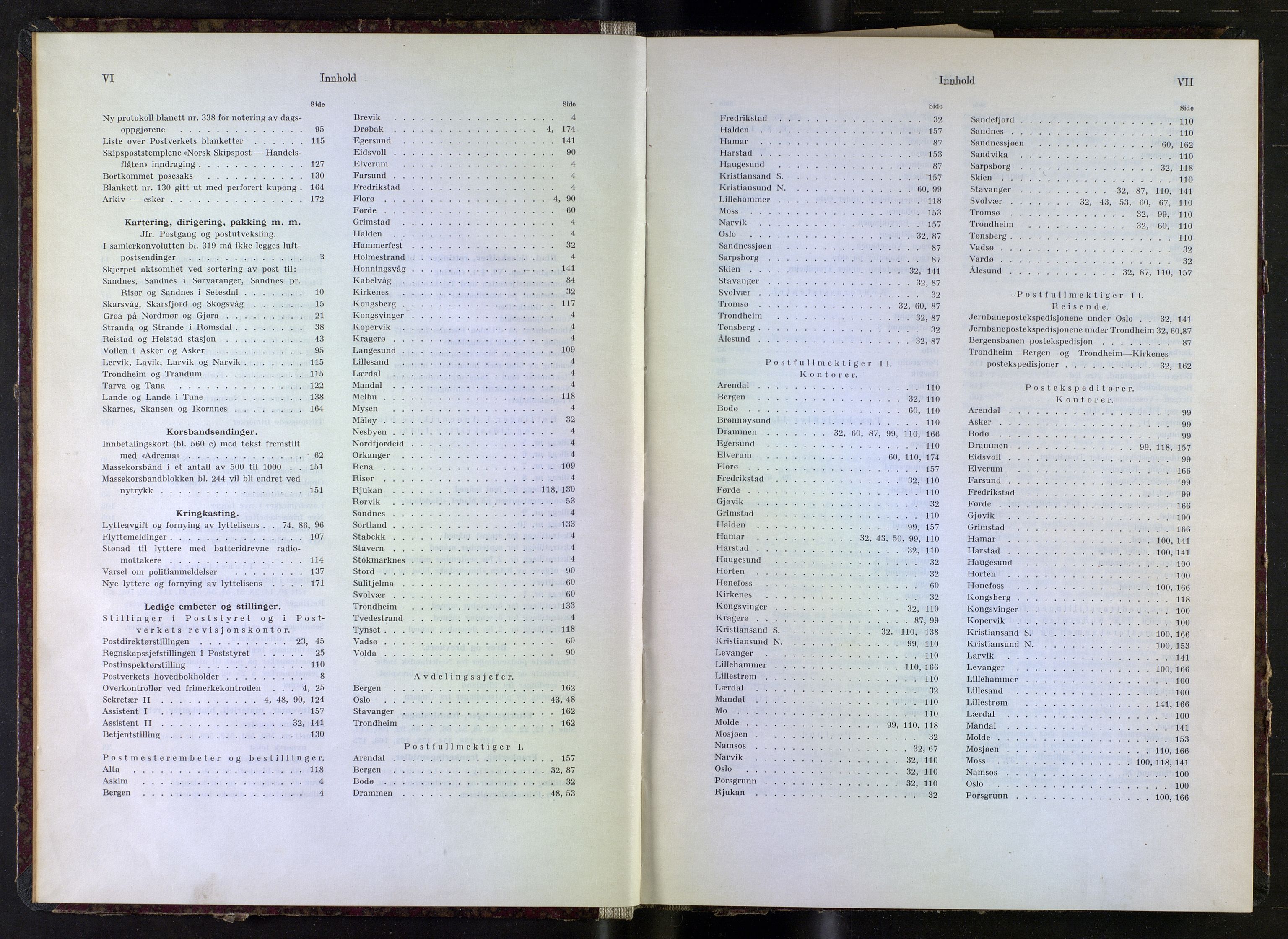 Norges Postmuseums bibliotek, NOPO/-/-/-: Sirkulærer fra Poststyret, 1946