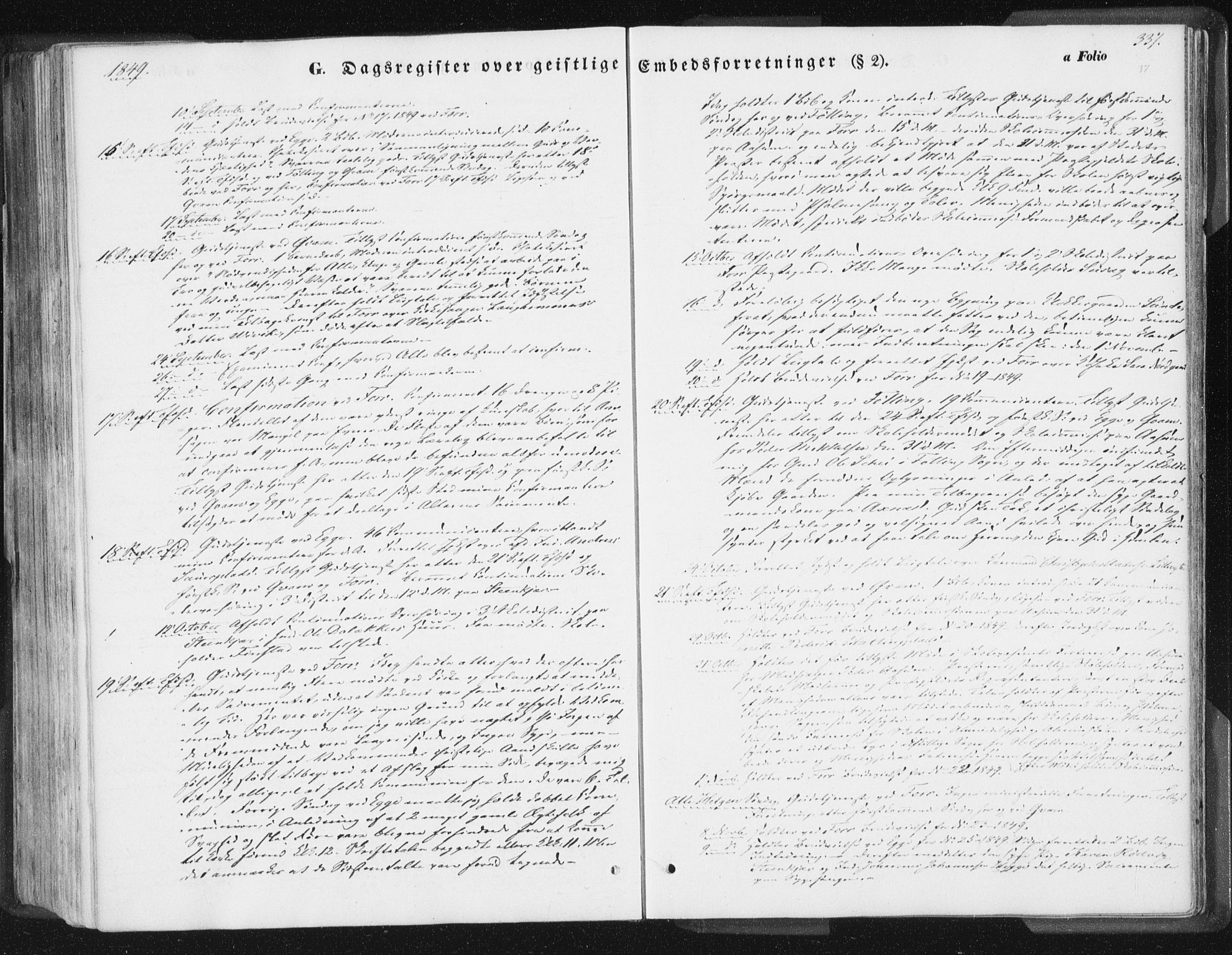 Ministerialprotokoller, klokkerbøker og fødselsregistre - Nord-Trøndelag, AV/SAT-A-1458/746/L0446: Ministerialbok nr. 746A05, 1846-1859, s. 337