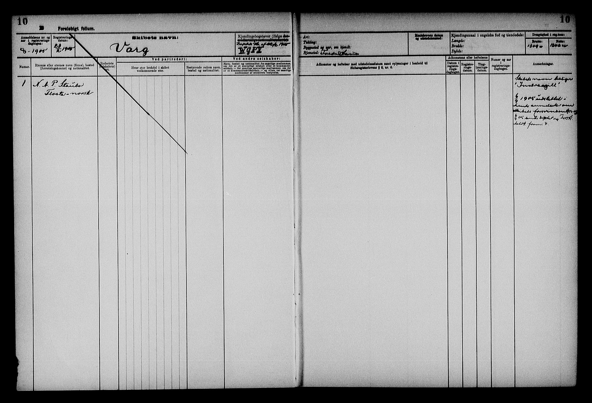 Holt sorenskriveri, AV/SAK-1221-0002/G/Gf/L0003: Panteregister nr. 31, 1903-1965, s. 10