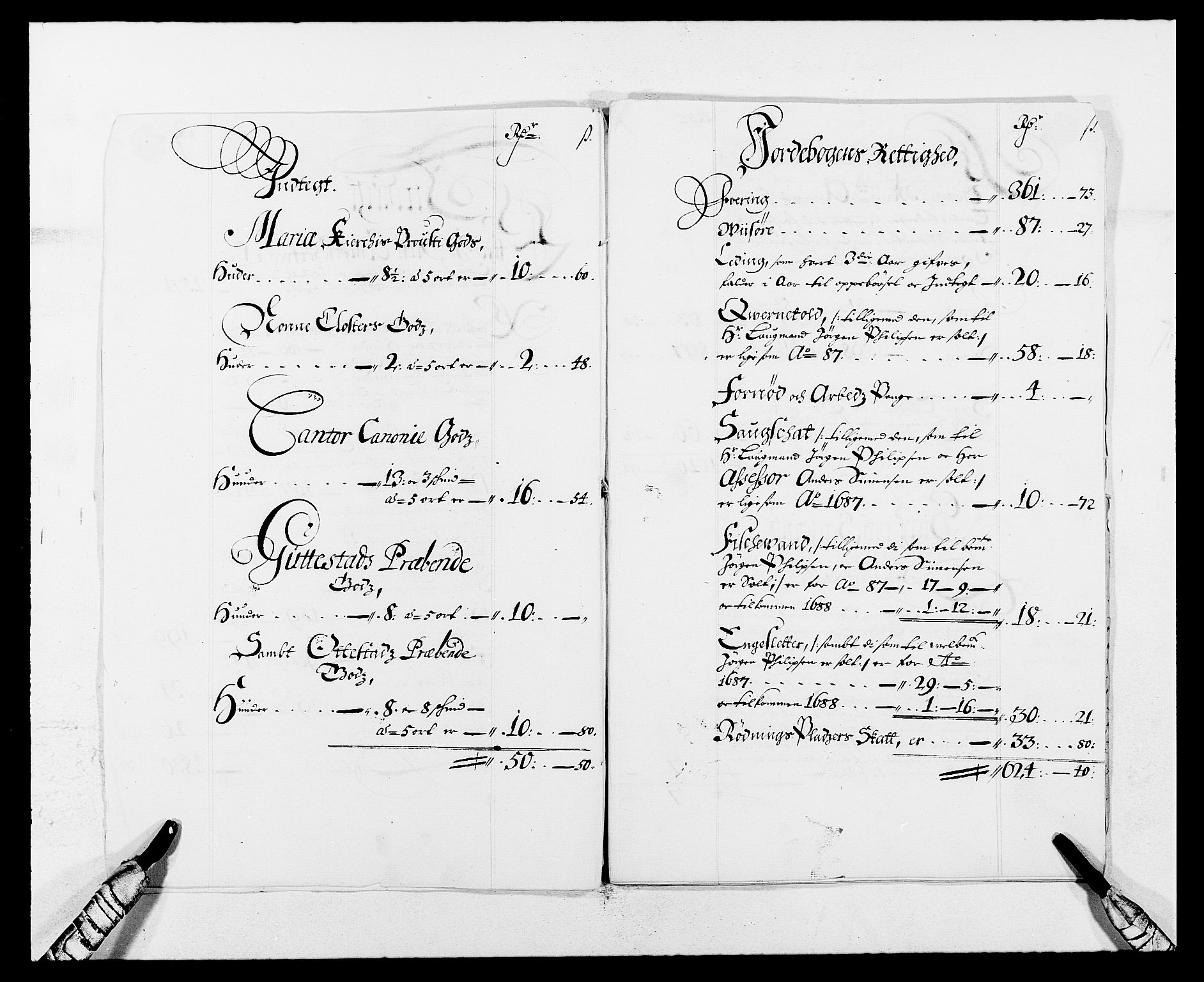 Rentekammeret inntil 1814, Reviderte regnskaper, Fogderegnskap, AV/RA-EA-4092/R17/L1163: Fogderegnskap Gudbrandsdal, 1682-1689, s. 3
