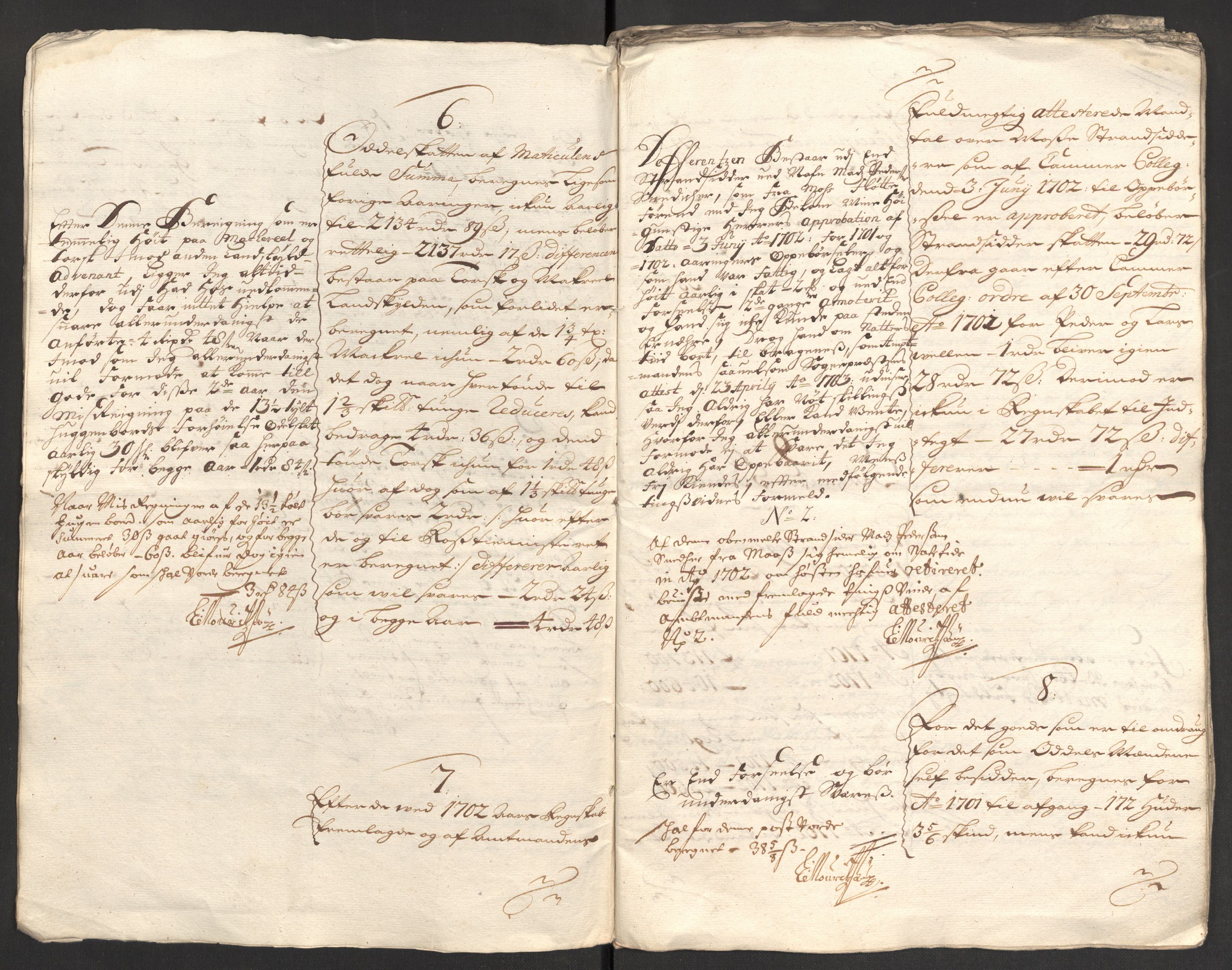 Rentekammeret inntil 1814, Reviderte regnskaper, Fogderegnskap, RA/EA-4092/R04/L0131: Fogderegnskap Moss, Onsøy, Tune, Veme og Åbygge, 1702, s. 256