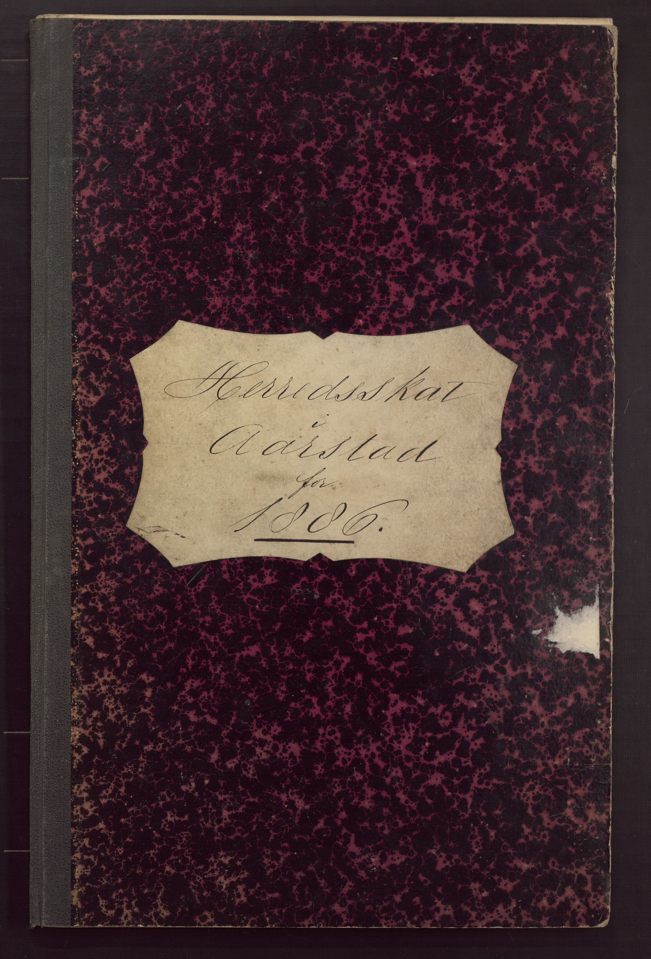 Årstad kommune. Ligningsvesenet, BBA/A-1417/F/Fa/L0002: Ligningsprotokoll, 1886