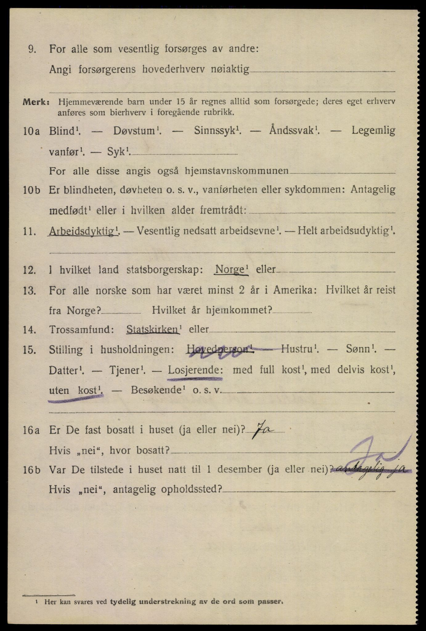 SAKO, Folketelling 1920 for 0807 Notodden kjøpstad, 1920, s. 7173