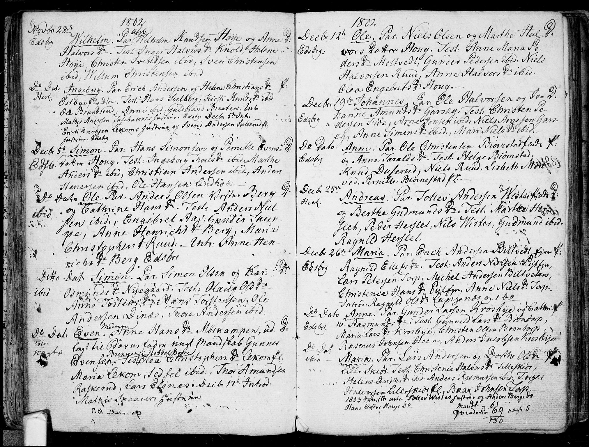 Eidsberg prestekontor Kirkebøker, AV/SAO-A-10905/F/Fa/L0005: Ministerialbok nr. I 5, 1786-1807, s. 67