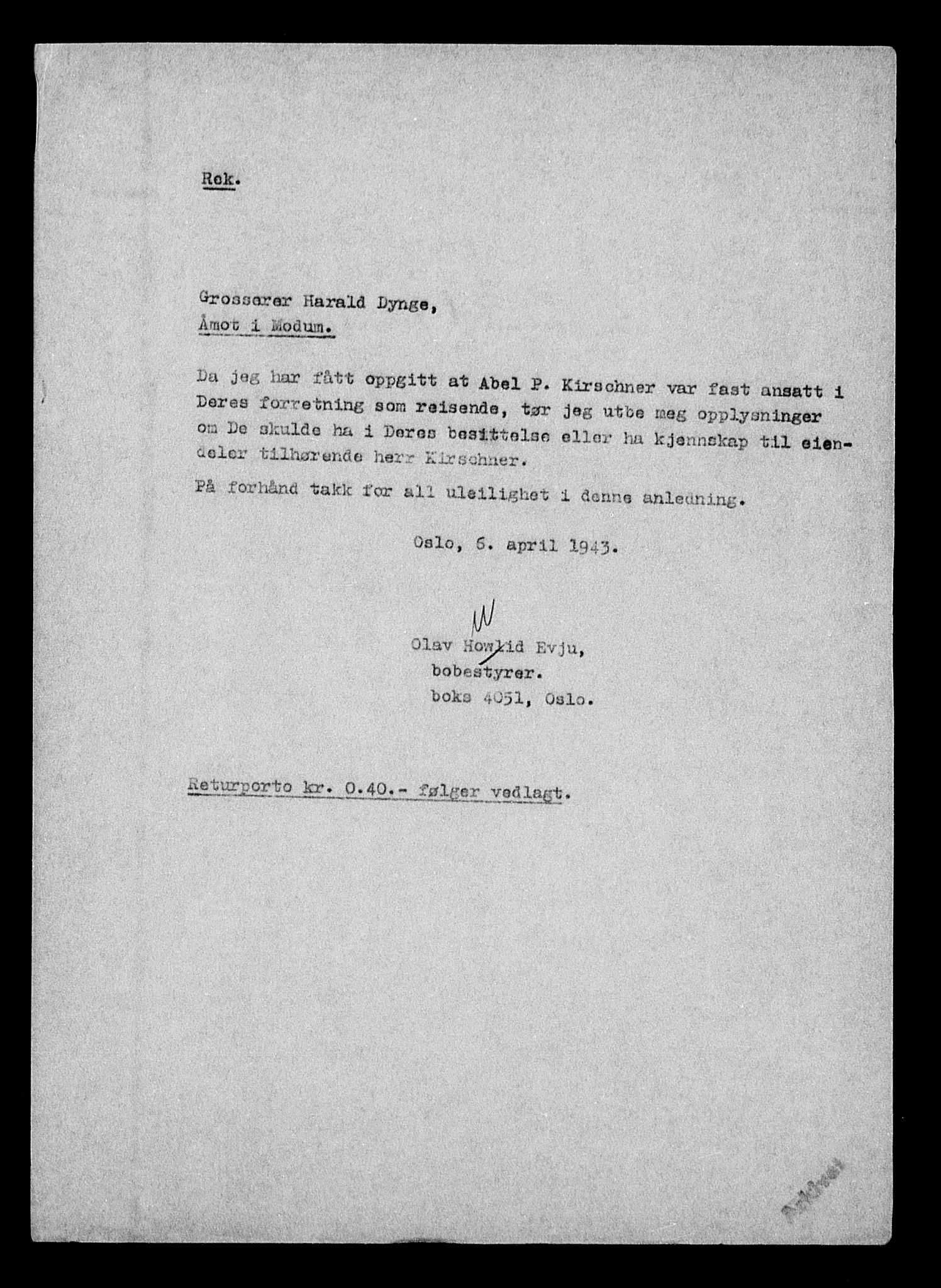 Justisdepartementet, Tilbakeføringskontoret for inndratte formuer, AV/RA-S-1564/H/Hc/Hcc/L0951: --, 1945-1947, s. 444