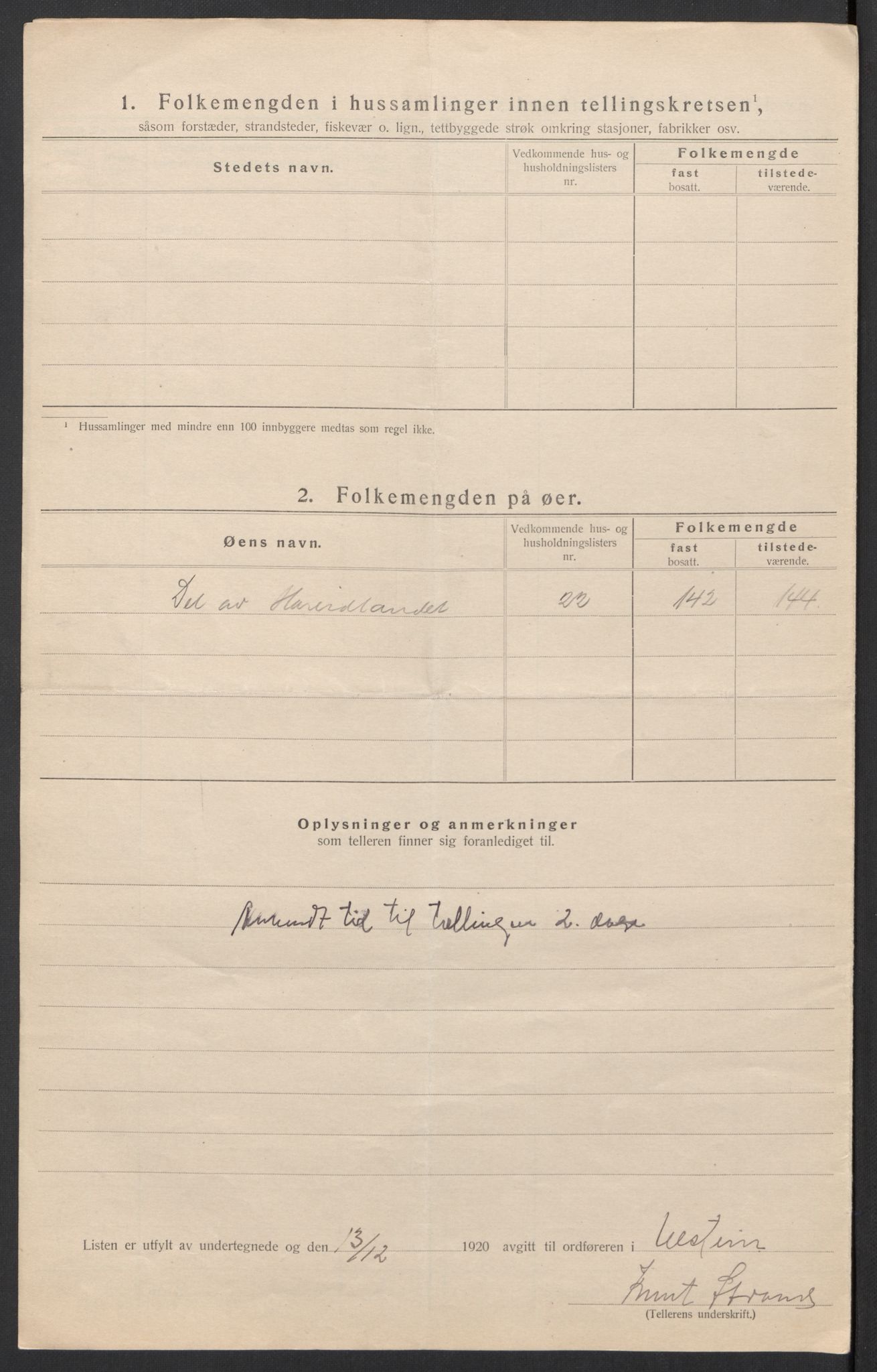 SAT, Folketelling 1920 for 1516 Ulstein herred, 1920, s. 31