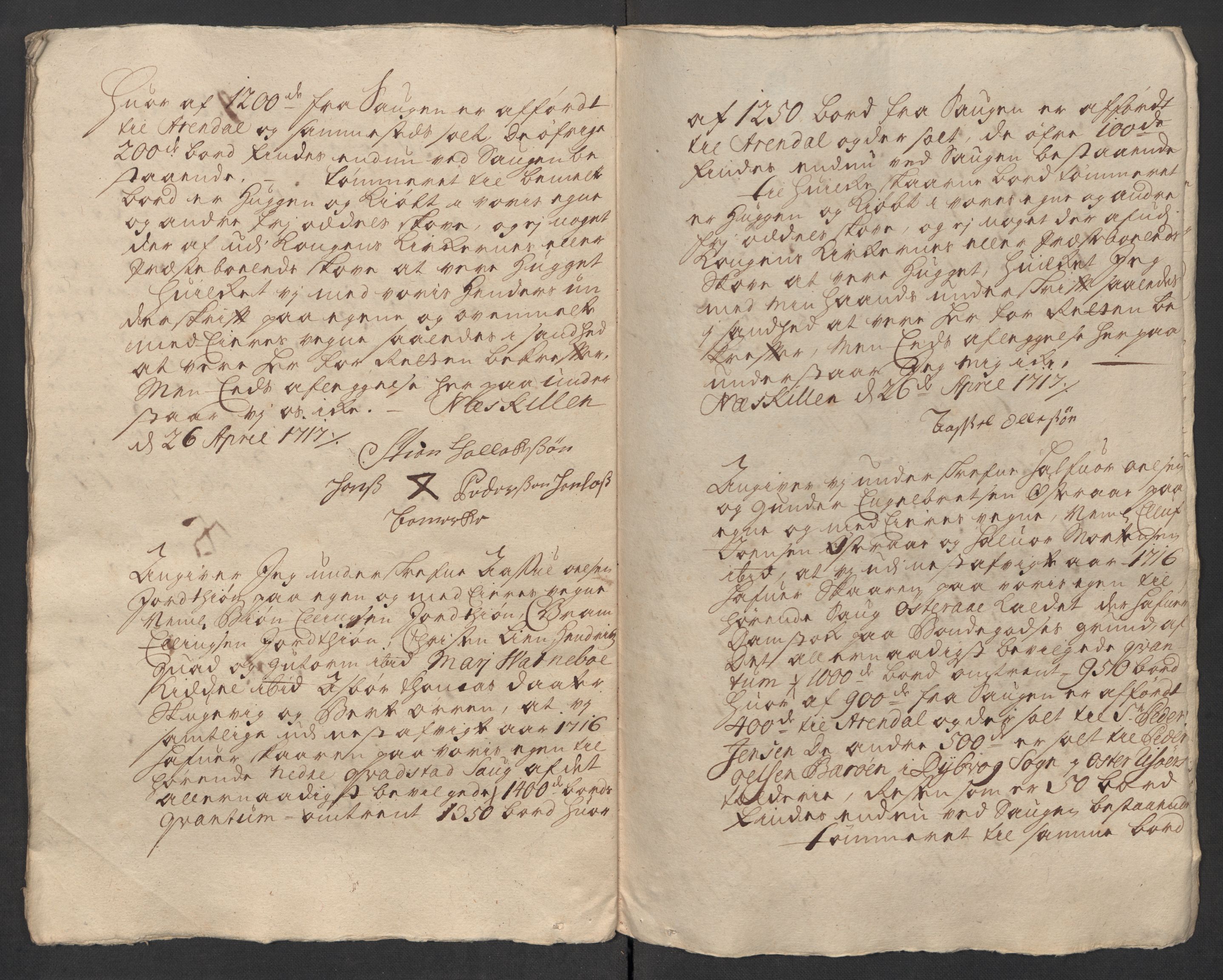 Rentekammeret inntil 1814, Reviderte regnskaper, Fogderegnskap, AV/RA-EA-4092/R39/L2325: Fogderegnskap Nedenes, 1716, s. 141