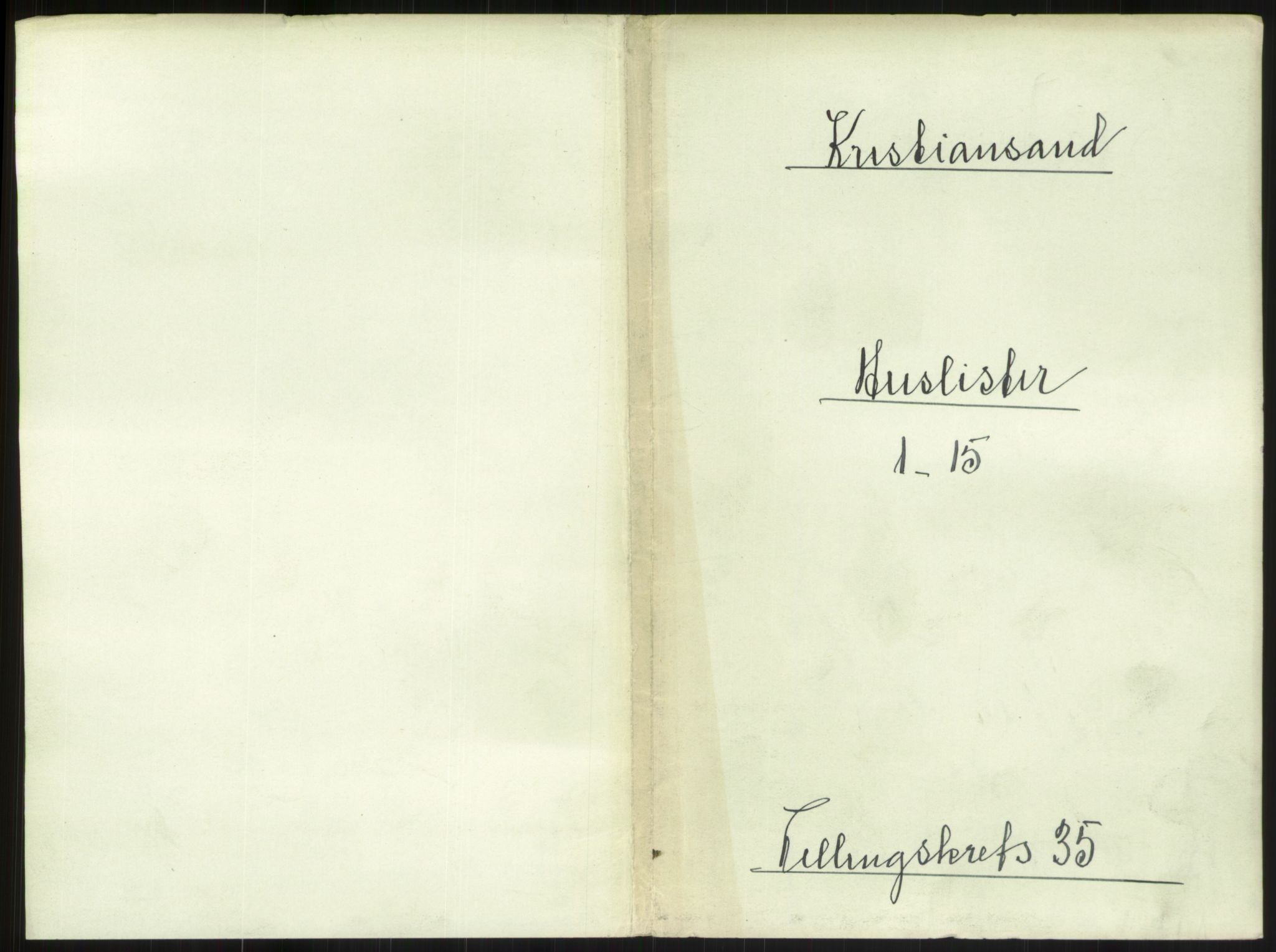 RA, Folketelling 1891 for 1001 Kristiansand kjøpstad, 1891, s. 1848