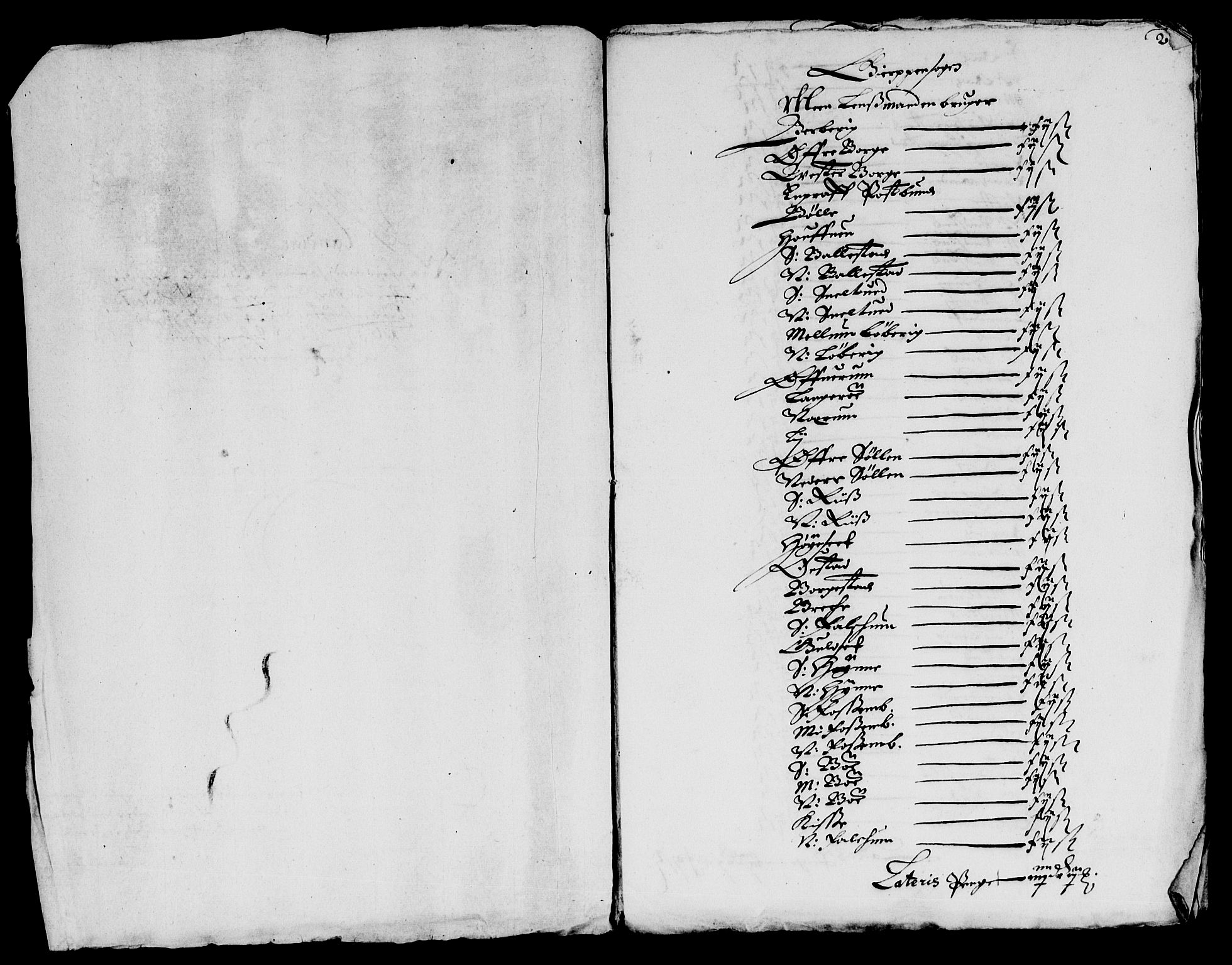 Rentekammeret inntil 1814, Reviderte regnskaper, Lensregnskaper, AV/RA-EA-5023/R/Rb/Rbp/L0040: Bratsberg len, 1653-1655