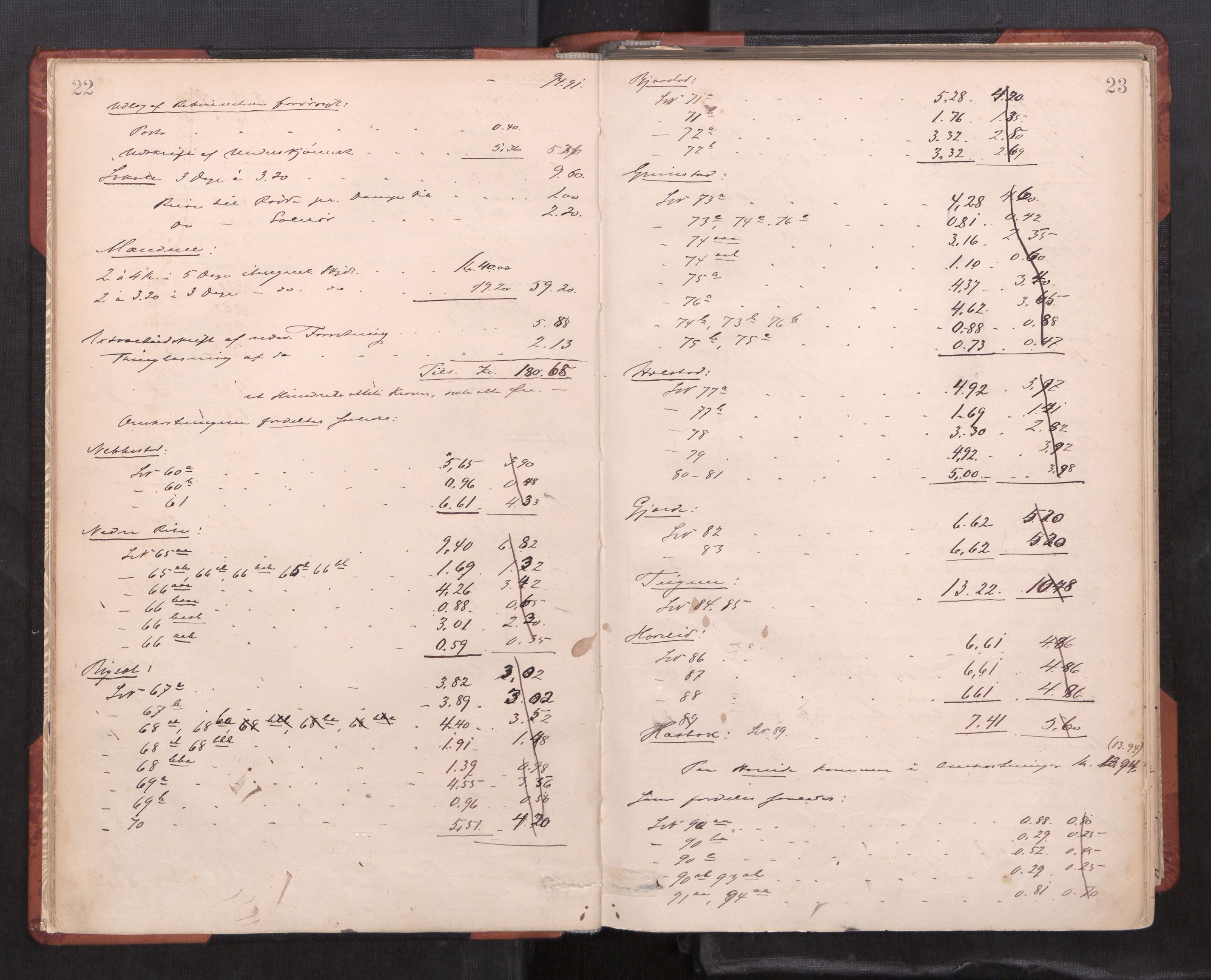 Søre Sunnmøre sorenskriveri, AV/SAT-A-4122/1/1/1B/L0010: Ekstrarettsprotokollar, 1886-1910, s. 22-23