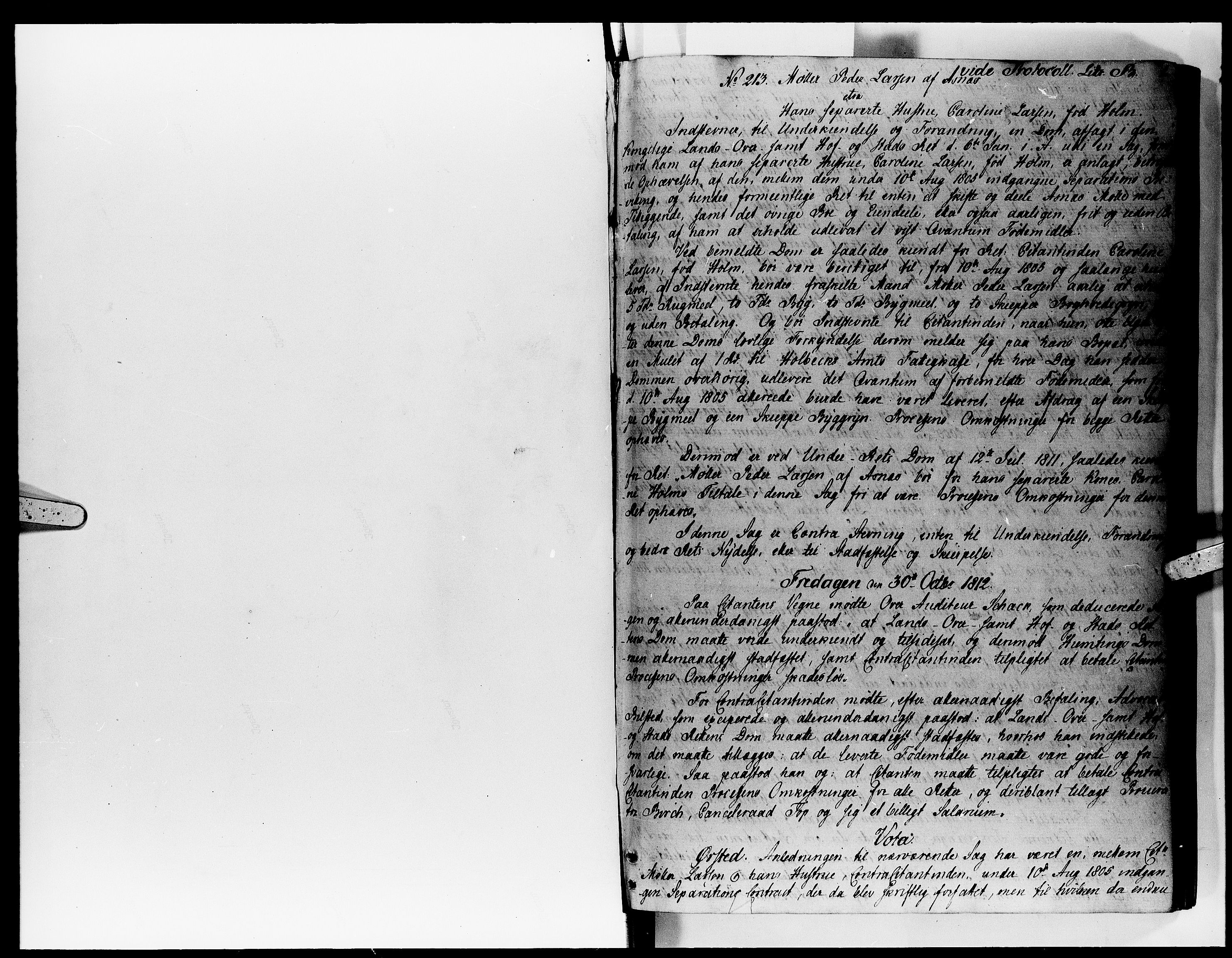 Højesteret, DRA/A-0009, 1812, s. 0-1