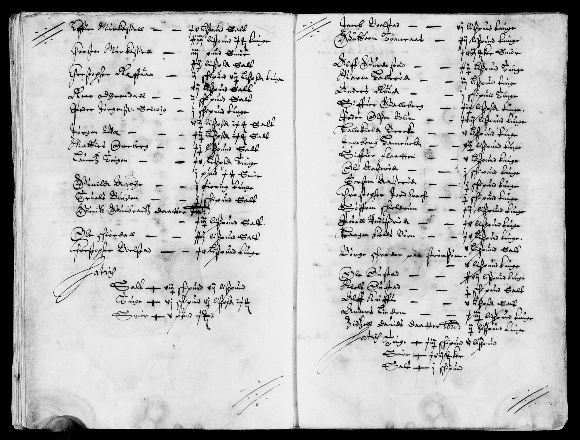 Rentekammeret inntil 1814, Reviderte regnskaper, Lensregnskaper, AV/RA-EA-5023/R/Rb/Rbo/L0025: Tønsberg len, 1643-1645