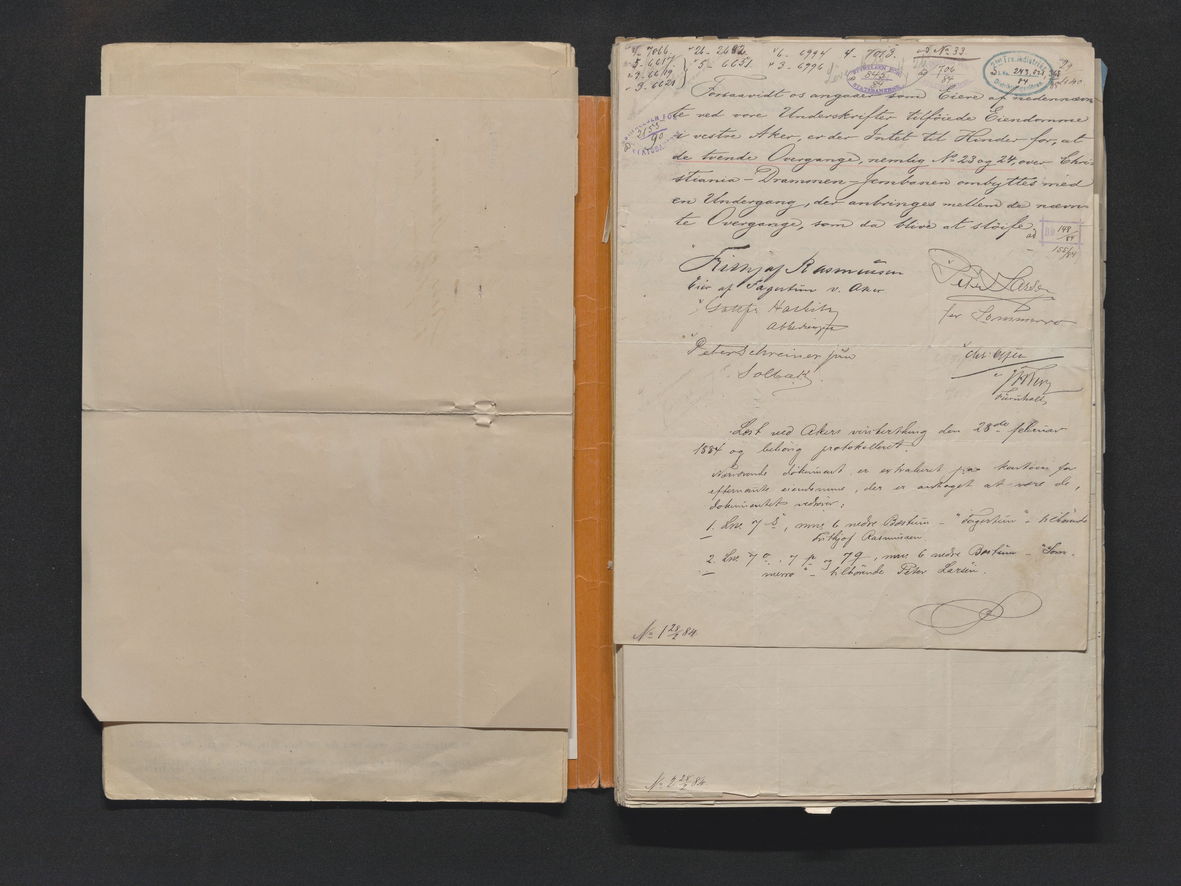 Norges Statsbaner Drammen distrikt (NSB), AV/SAKO-A-30/F/Fe/Fee/L0001: Planoverganger og underganger Drammenbanen, Randsfjordbanen, Numedalsbanen og Sørlandsbanen, 1871-1989, s. 12