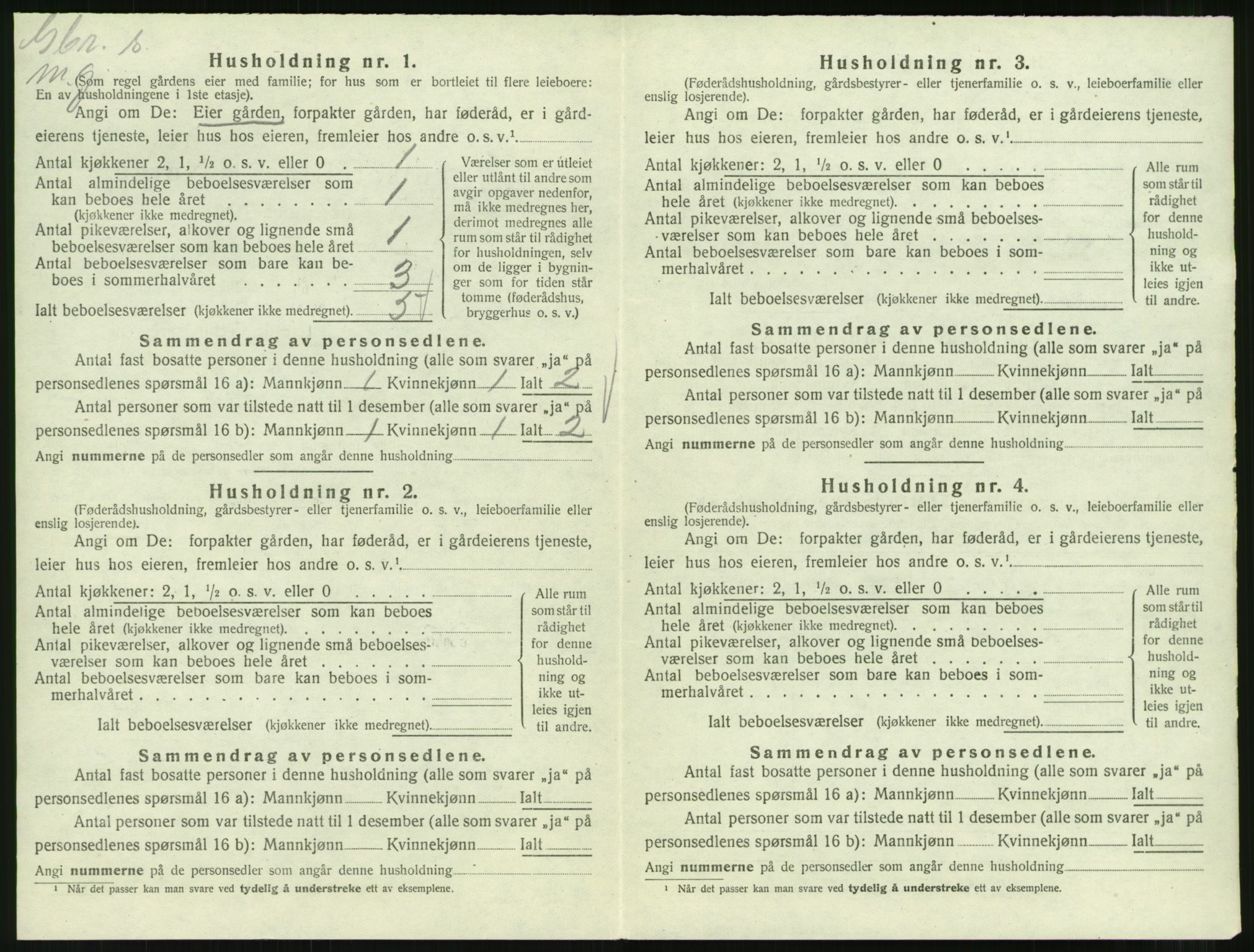 SAT, Folketelling 1920 for 1542 Eresfjord og Vistdal herred, 1920, s. 226