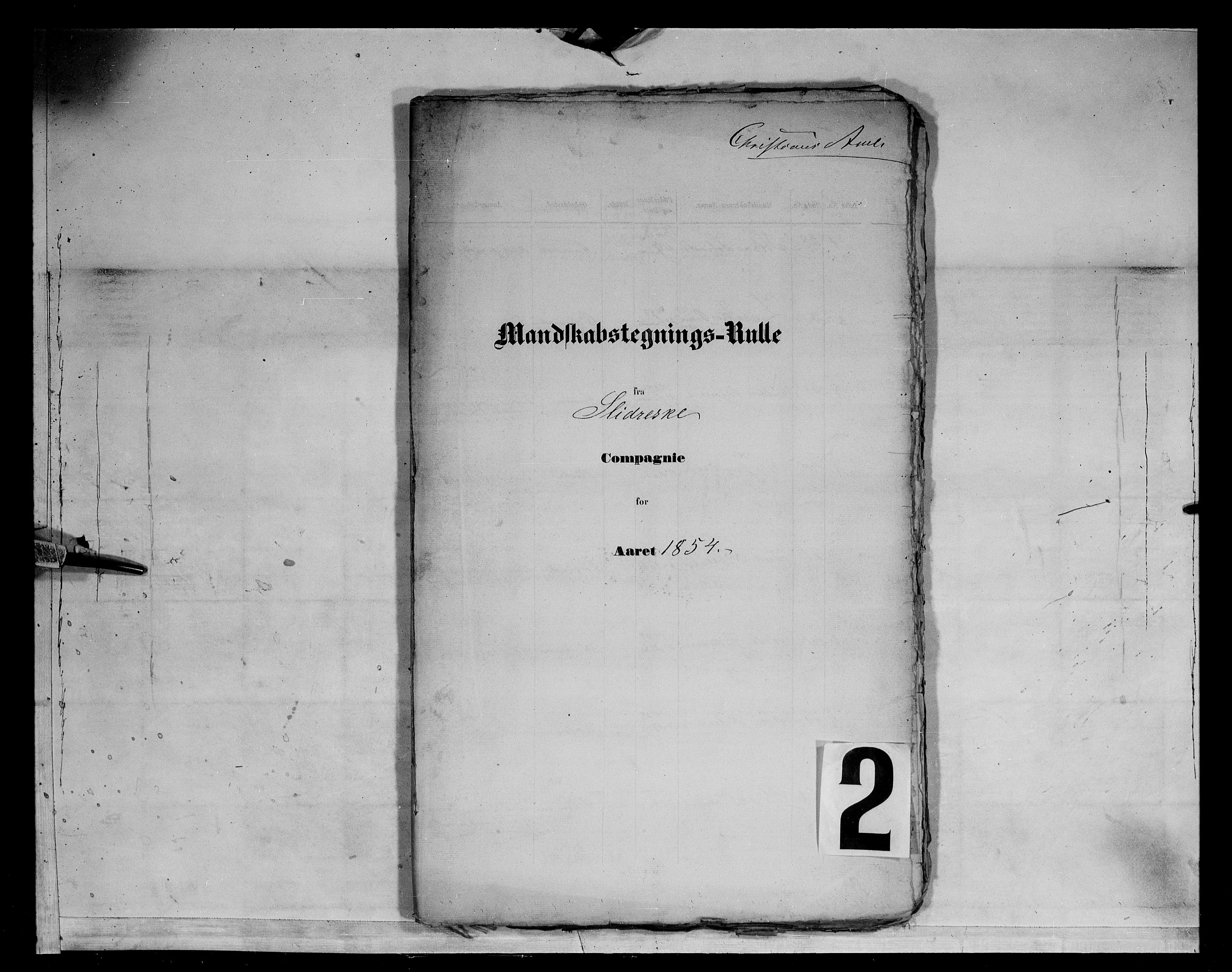 Fylkesmannen i Oppland, AV/SAH-FYO-002/1/K/Kb/L1160: Valderske nasjonale musketérkorps - Slidreske kompani, 1818-1860, s. 10123