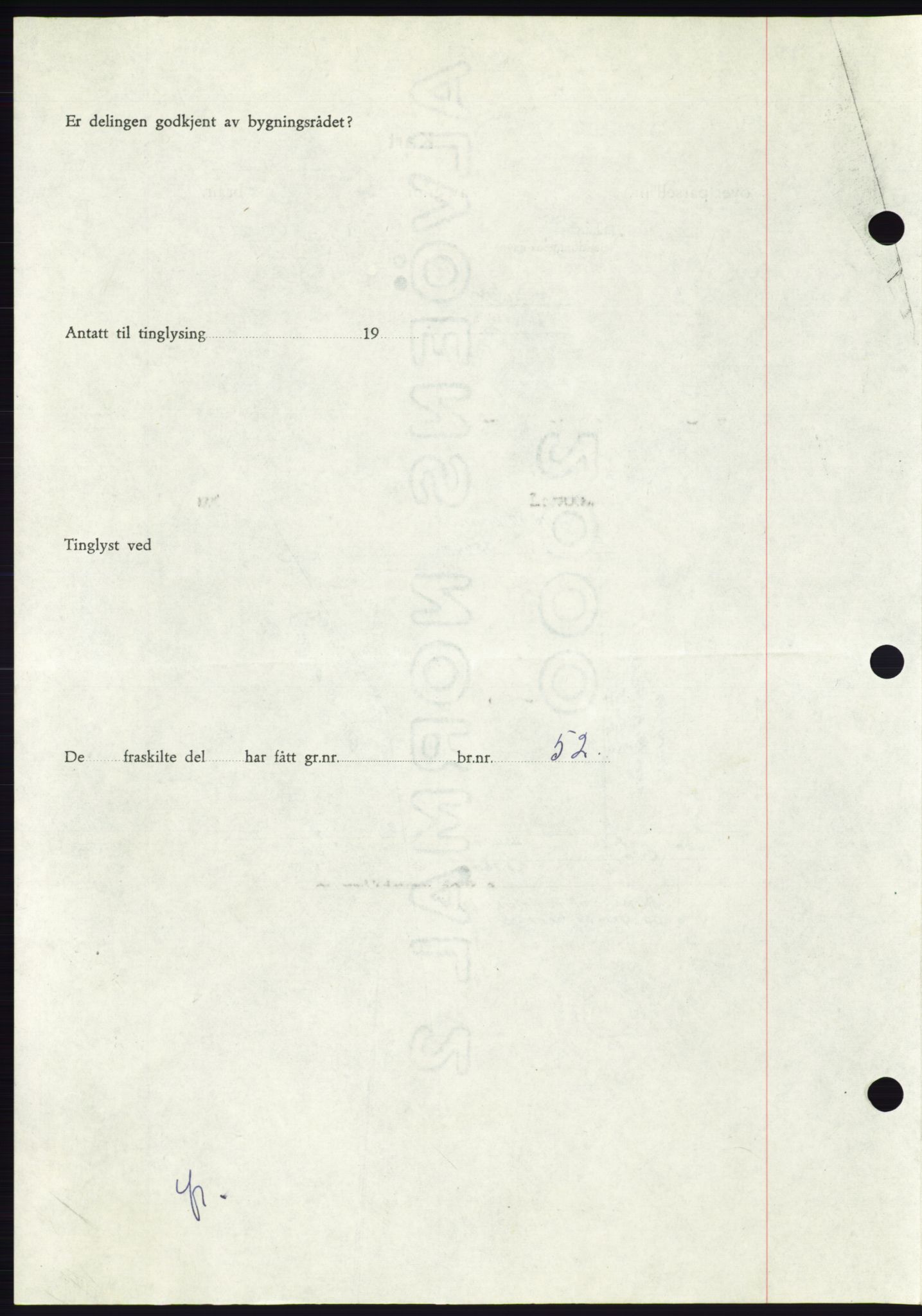 Søre Sunnmøre sorenskriveri, AV/SAT-A-4122/1/2/2C/L0105: Pantebok nr. 31A, 1956-1957, Dagboknr: 125/1957