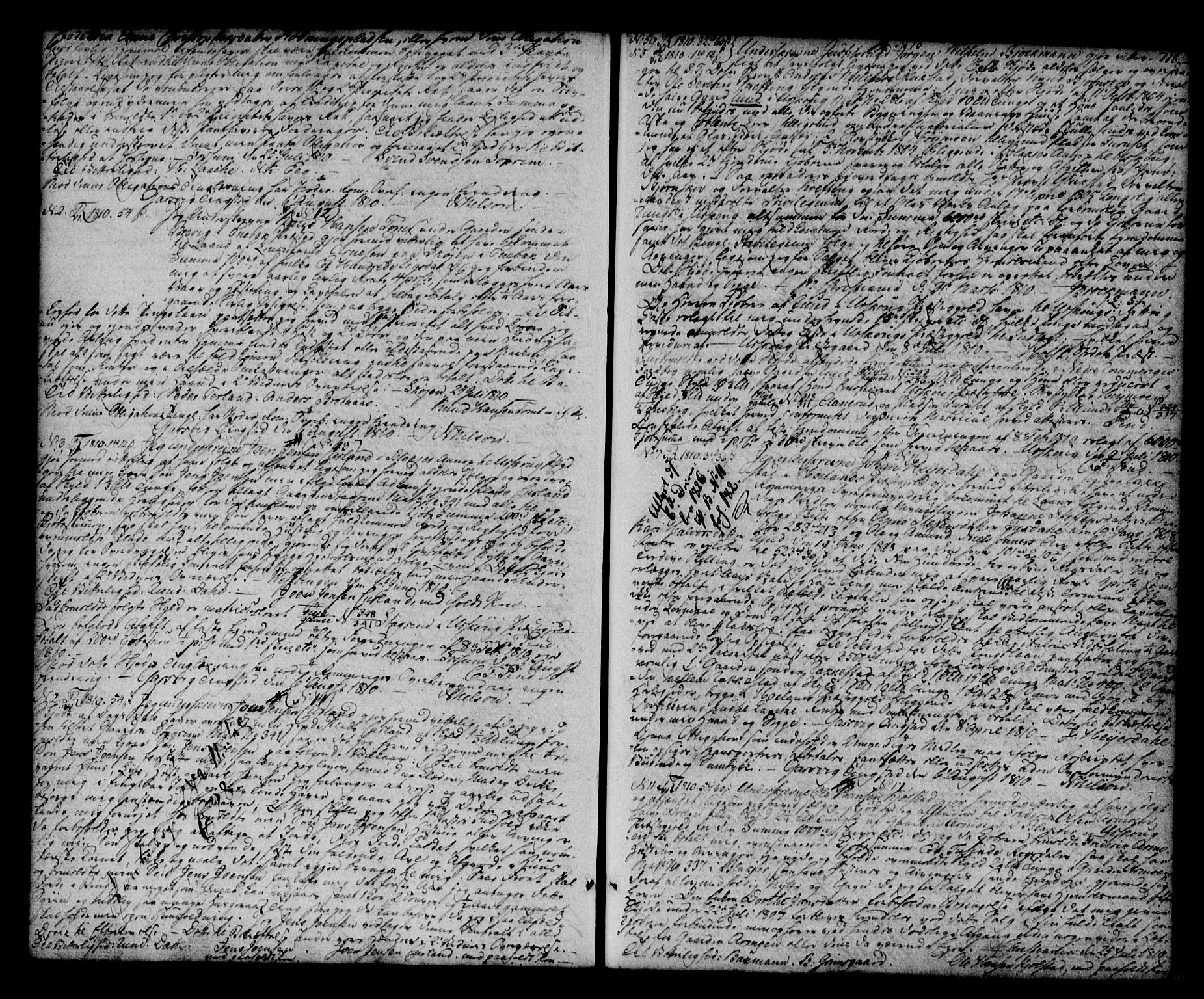 Nedre Romerike sorenskriveri, SAO/A-10469/G/Gb/Gba/L0010: Pantebok nr. 9b, 1805-1813, s. 718