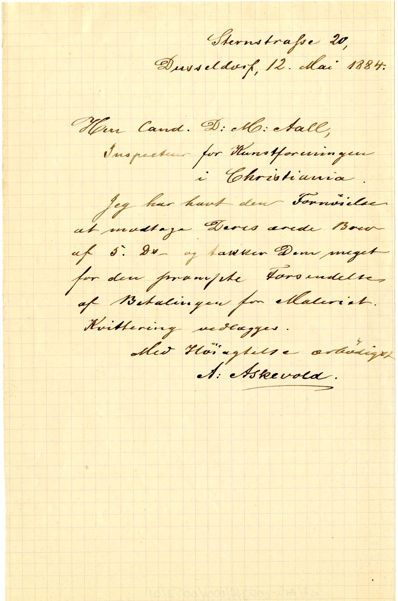 Diderik Maria Aalls brevsamling, NF/Ark-1023/F/L0001: D.M. Aalls brevsamling. A - B, 1738-1889, s. 627