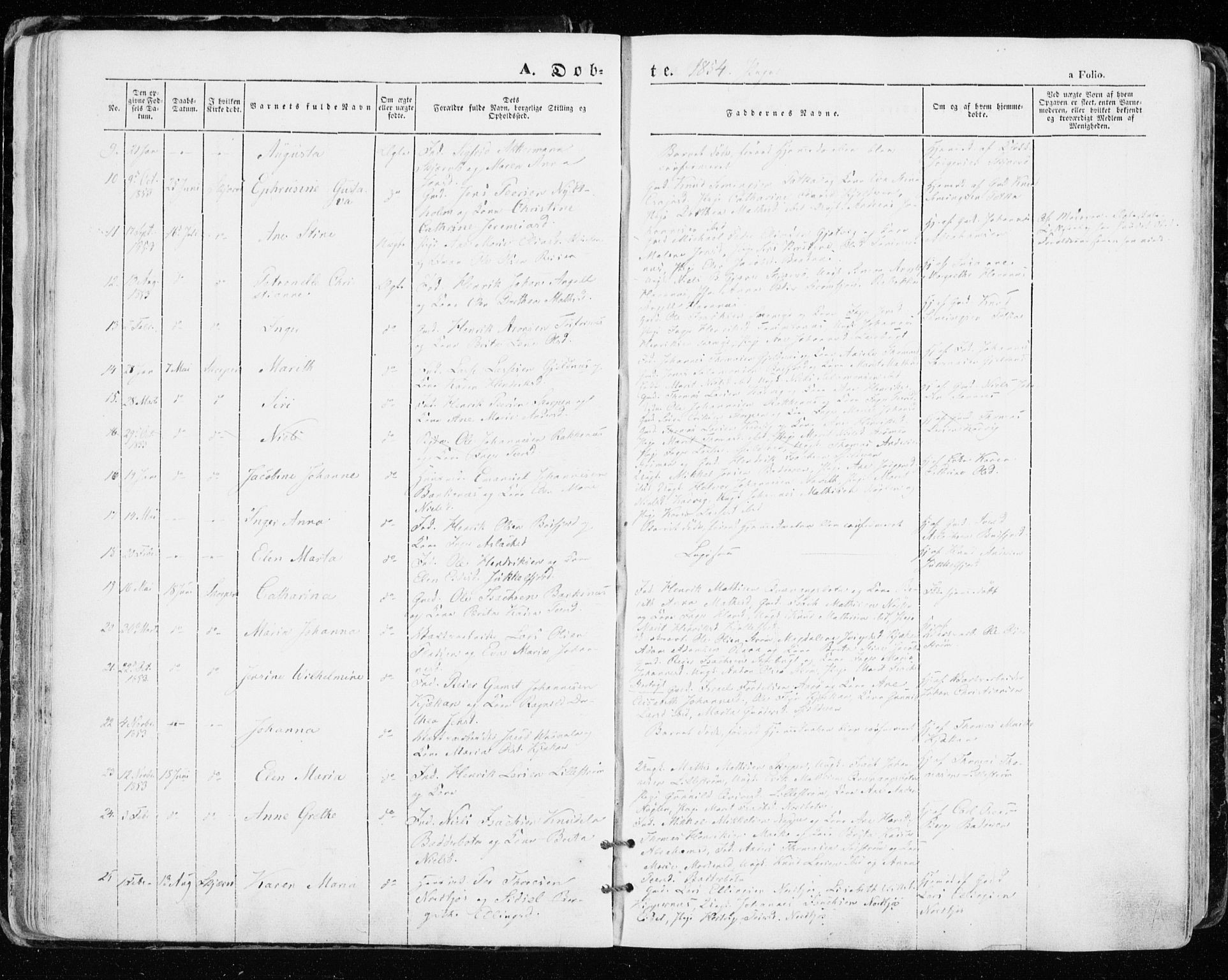 Skjervøy sokneprestkontor, AV/SATØ-S-1300/H/Ha/Haa/L0006kirke: Ministerialbok nr. 6, 1848-1859