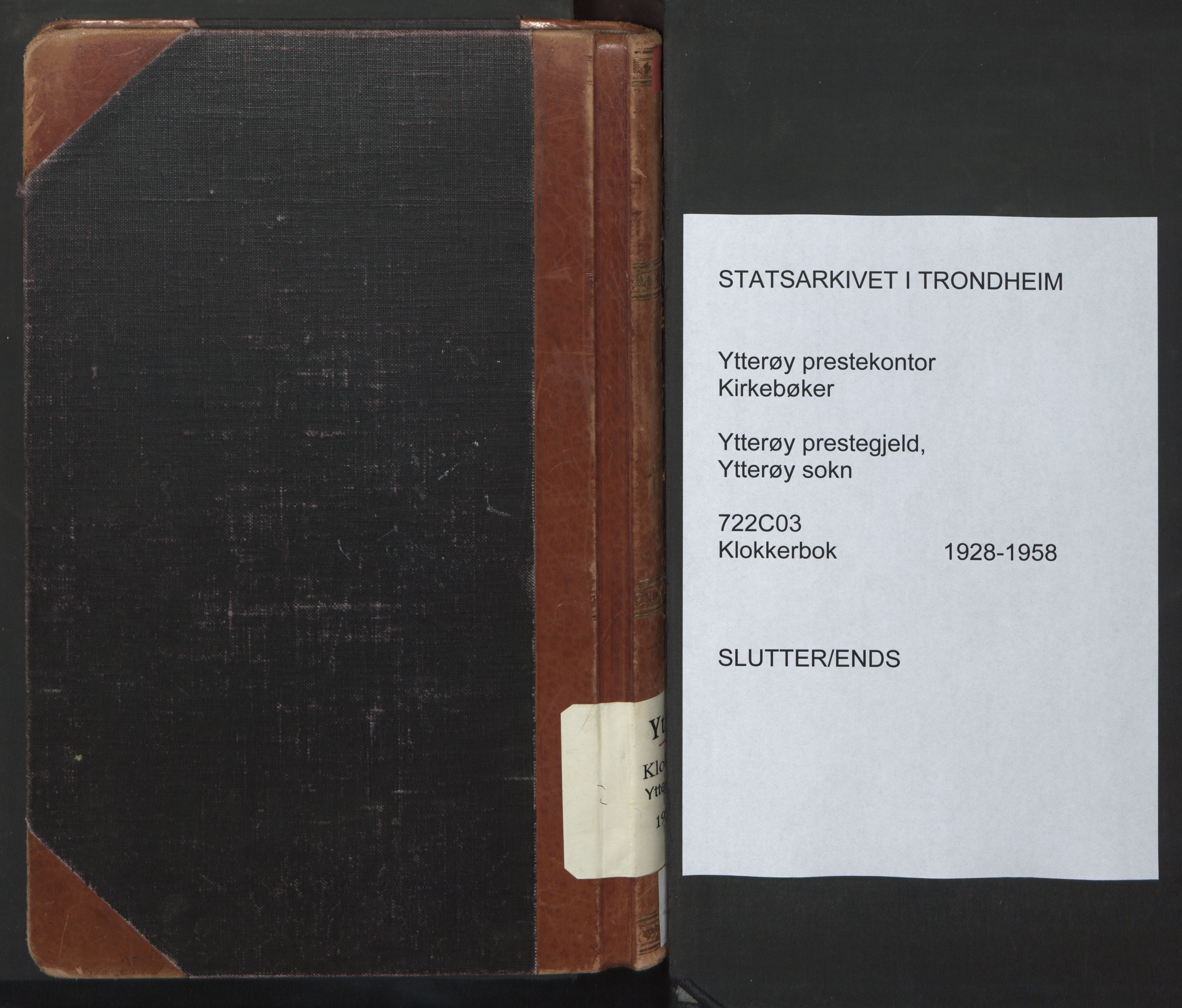 Ministerialprotokoller, klokkerbøker og fødselsregistre - Nord-Trøndelag, AV/SAT-A-1458/722/L0227: Klokkerbok nr. 722C03, 1928-1958