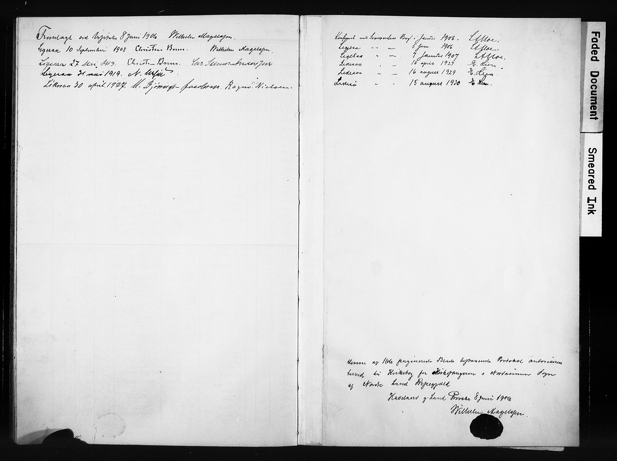 Nordre Land prestekontor, AV/SAH-PREST-124/H/Ha/Hab/L0006: Klokkerbok nr. 6, 1905-1929, s. 167