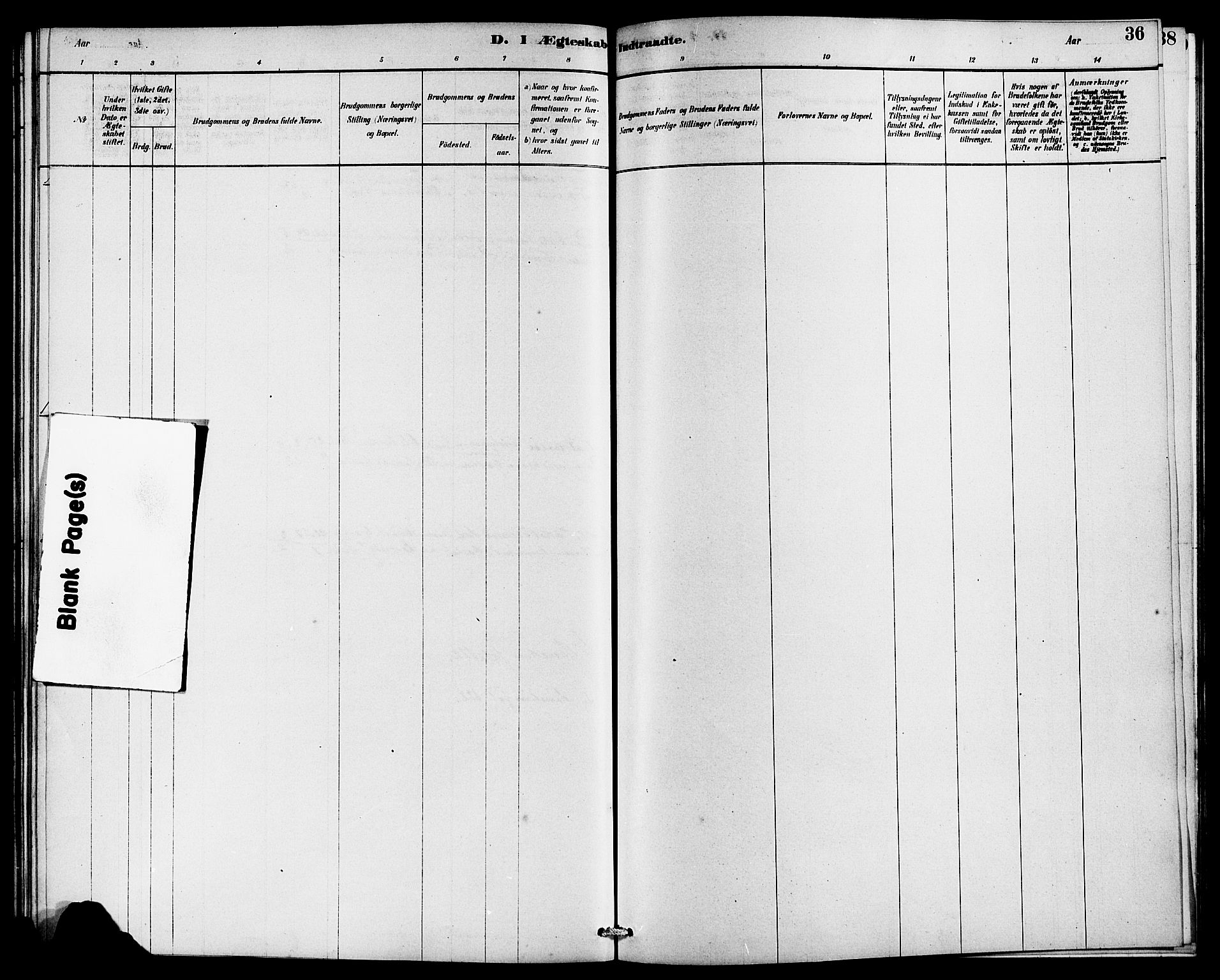 Rennesøy sokneprestkontor, AV/SAST-A -101827/H/Ha/Haa/L0008: Ministerialbok nr. A 8, 1878-1890, s. 36