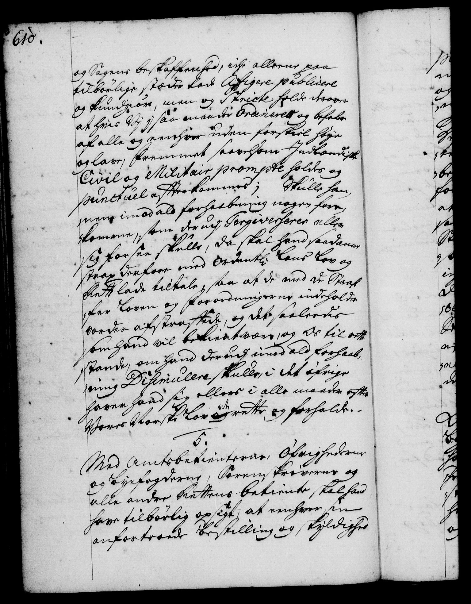 Rentekammeret, Kammerkanselliet, RA/EA-3111/G/Gg/Ggi/L0001: Norsk instruksjonsprotokoll med register (merket RK 53.34), 1720-1729, s. 610
